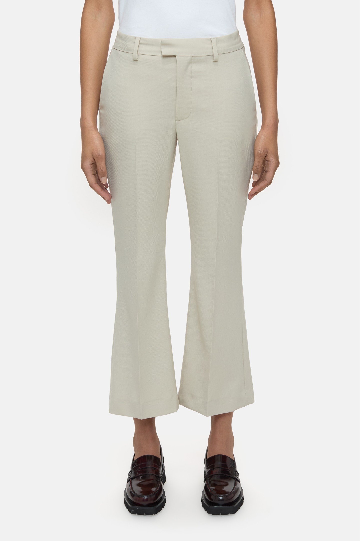 WHARTON PANTS PEARL BEIGE 1