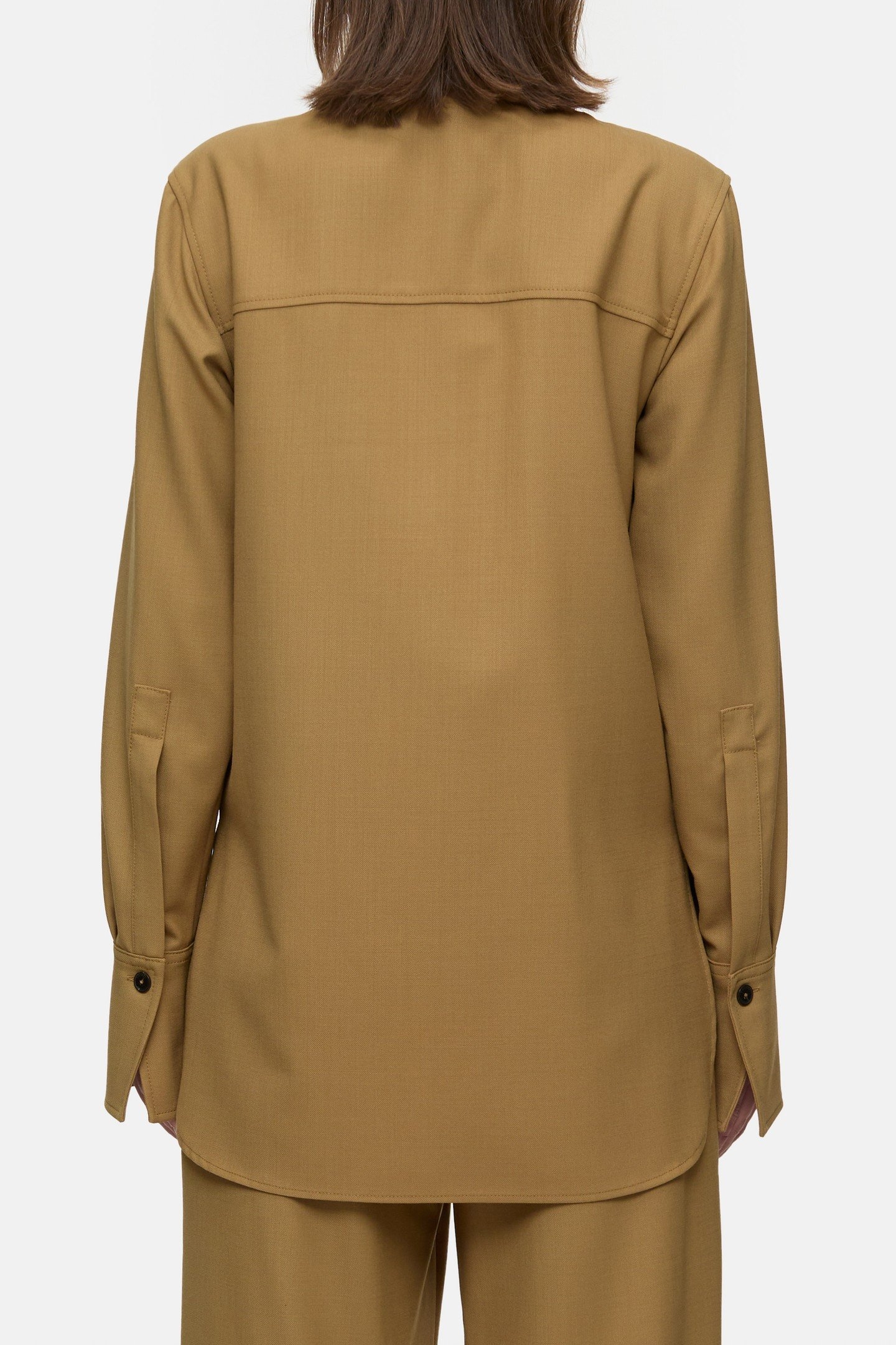 FITTED UTILITY SHIRT & BLOUSES TULLAMORE BROWN 2