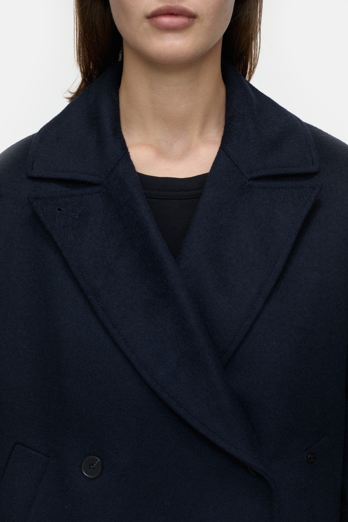 WOOL COAT JACKET DARK NIGHT 4