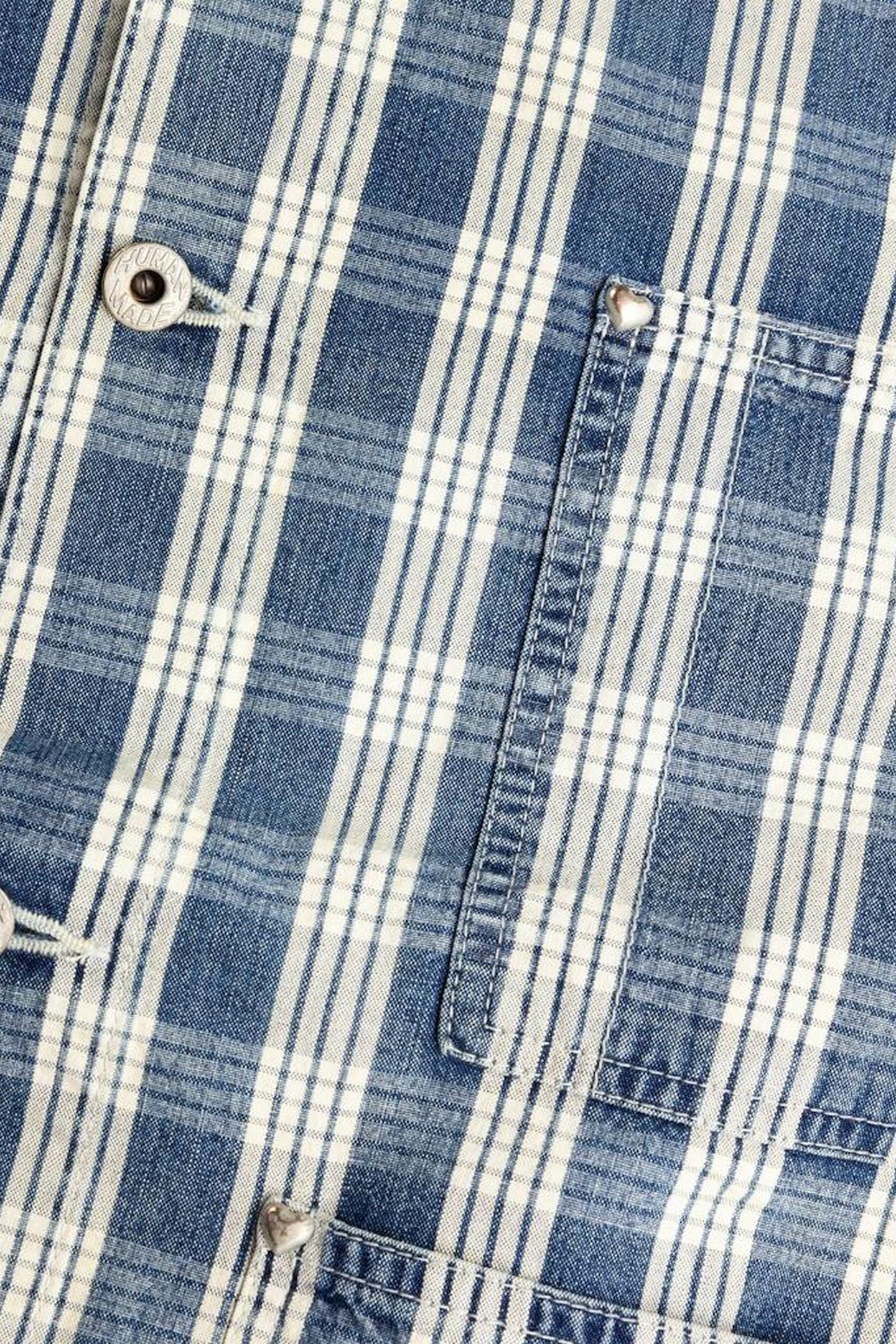 HUMAN MADE – WORK JACKET BLUE 3