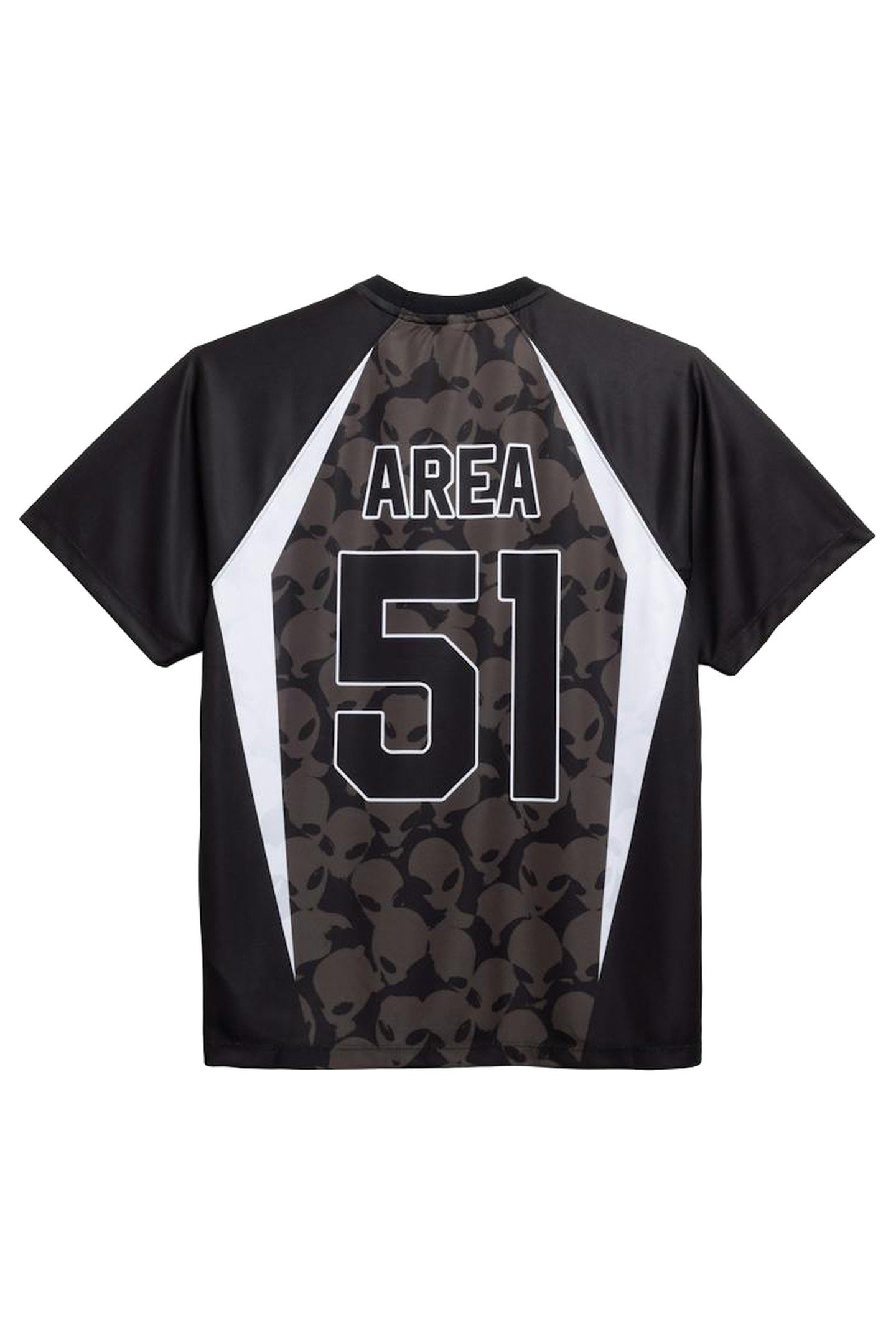 ARIES – AREA 51 FOOTBALL SHIRT BLACK 2