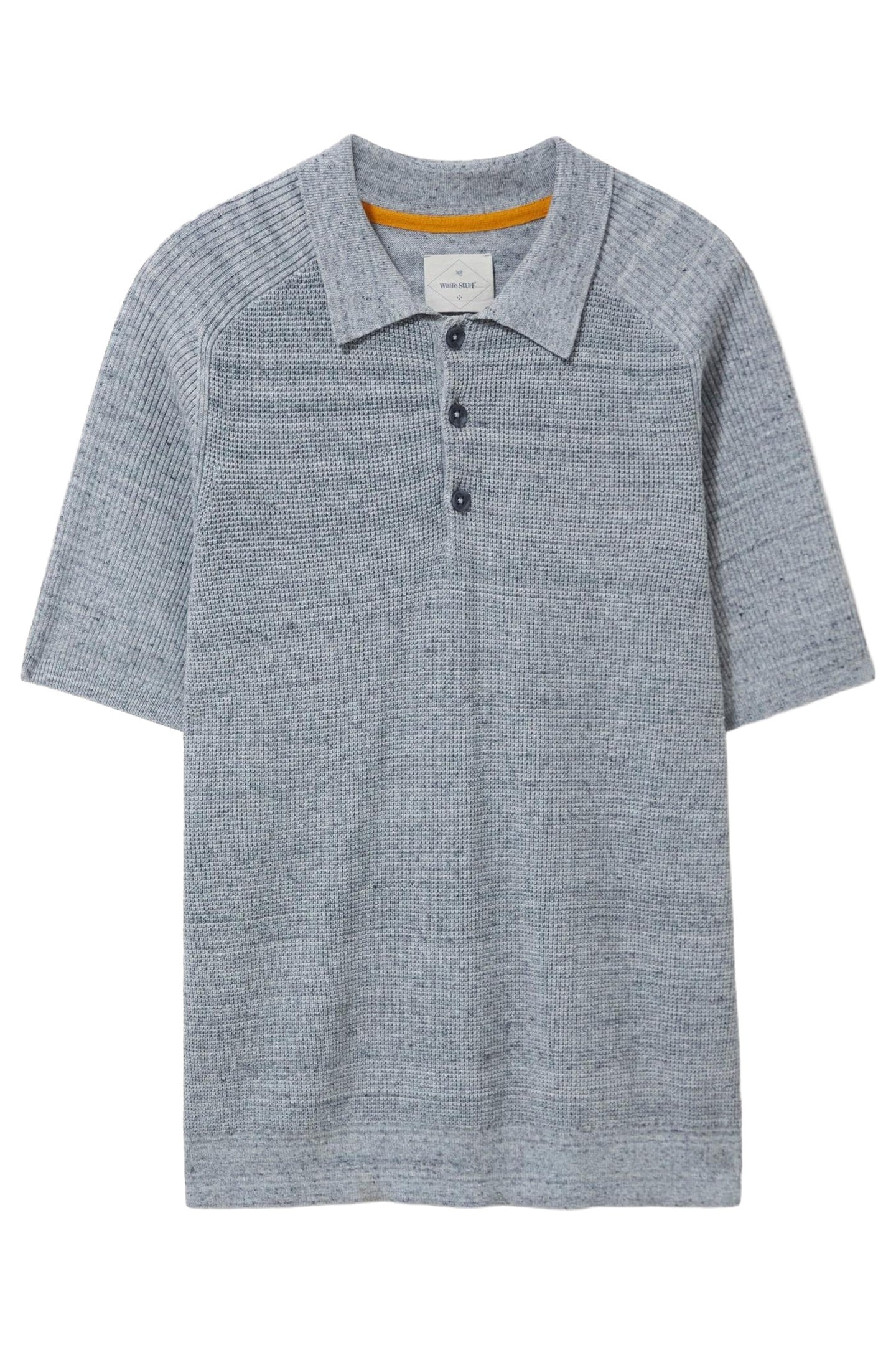 BARMOUTH SHORT SLEEVE POLO GREY MARL 3