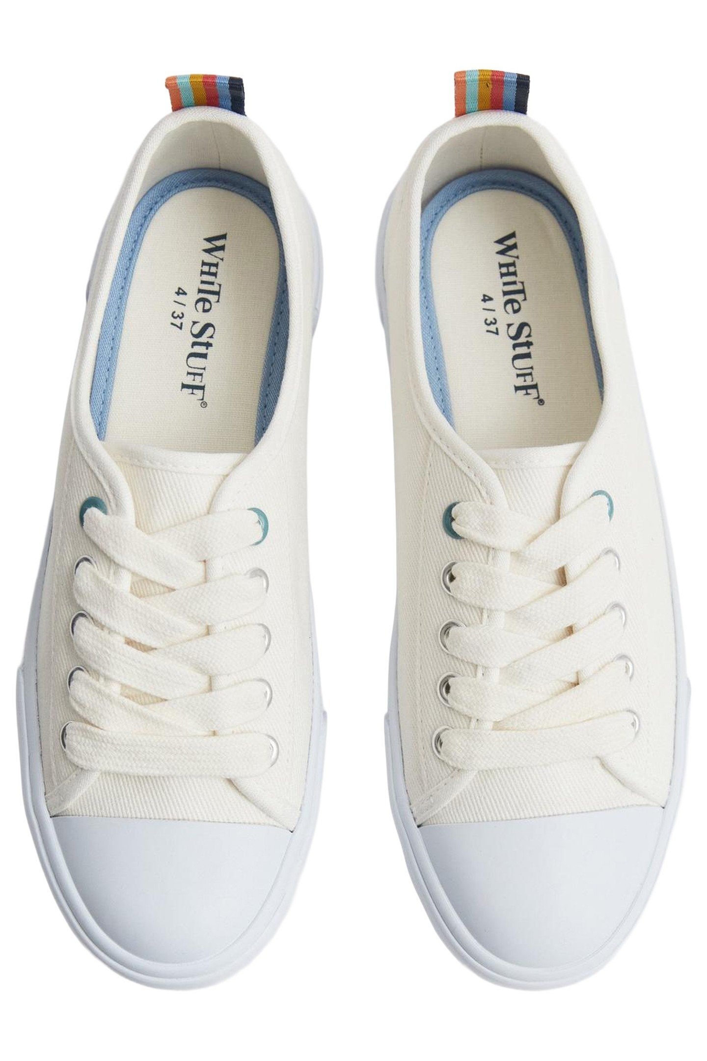 PIPER PLIMSOLL NATURAL WHITE 2