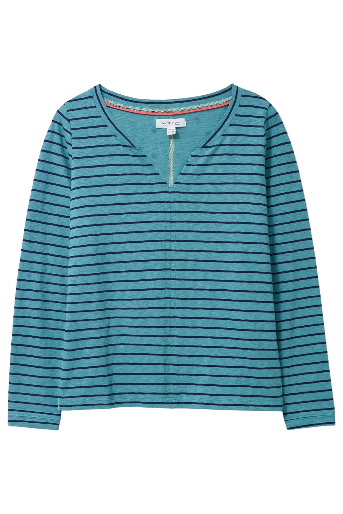NELLY LS TEE TEAL MULTI 3