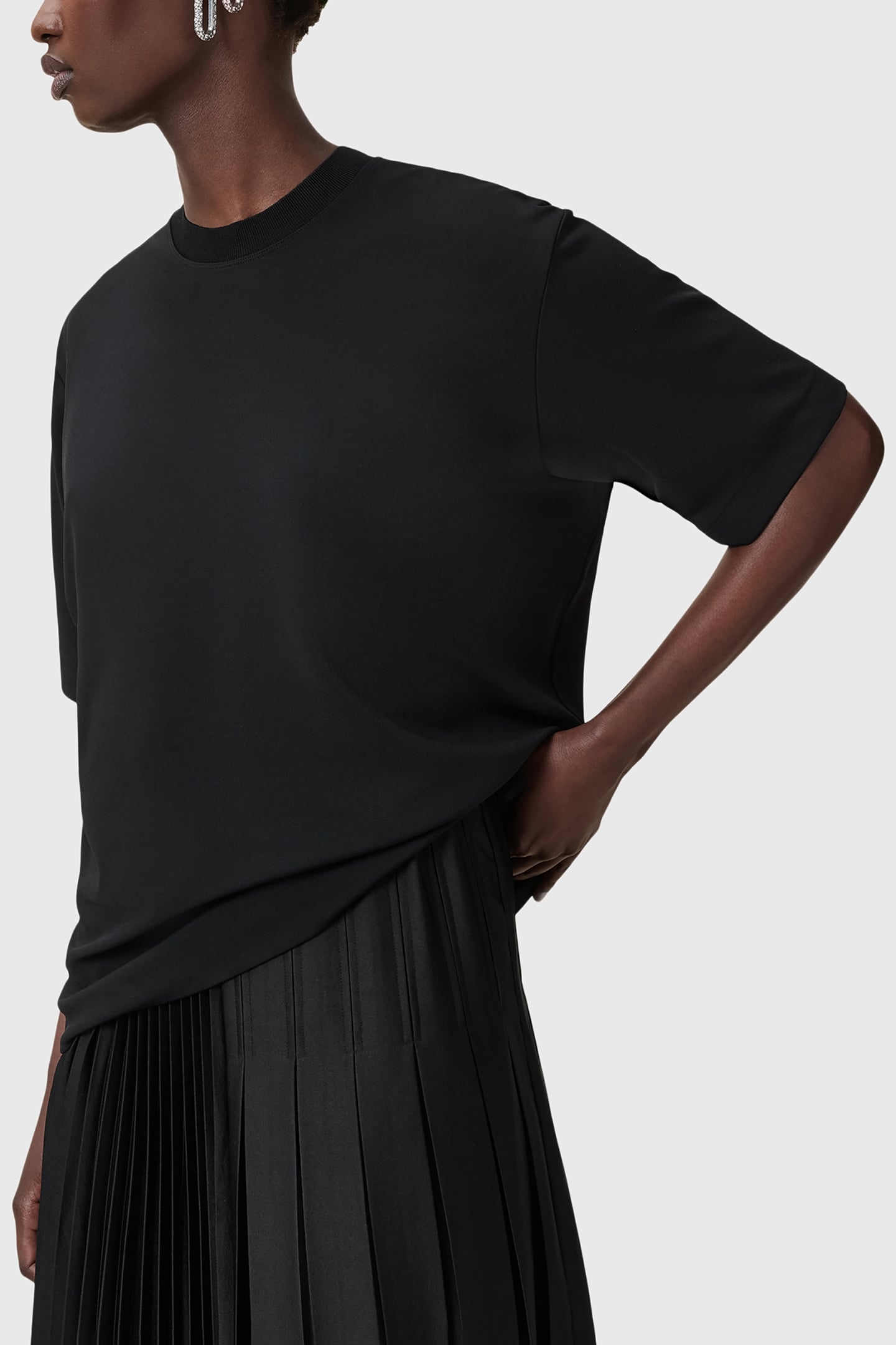 JAX TEE DRESS BLACK 6