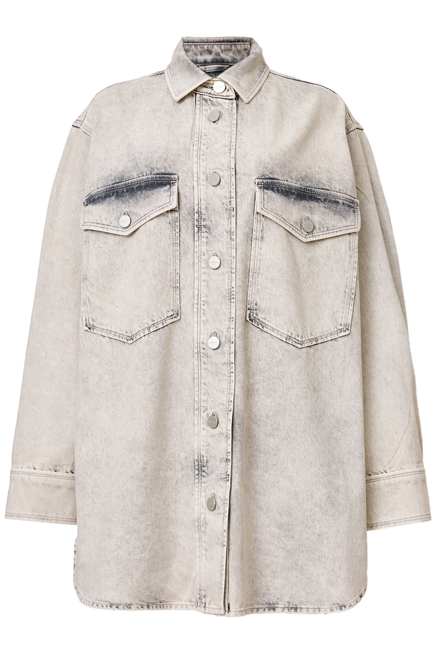 FAYE SPARKLE DRESS SNOW GREY 4