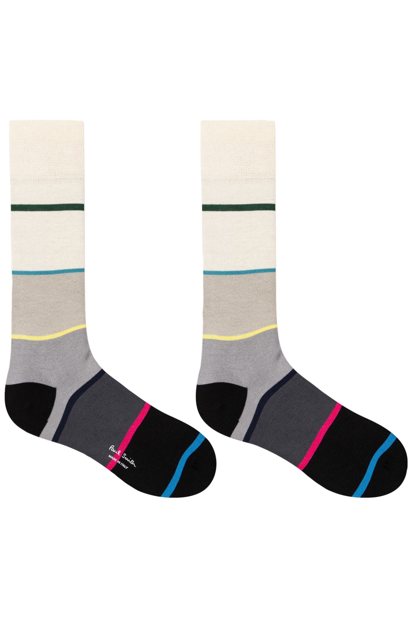 SOCK HAYDEN STRIPE GREY 1