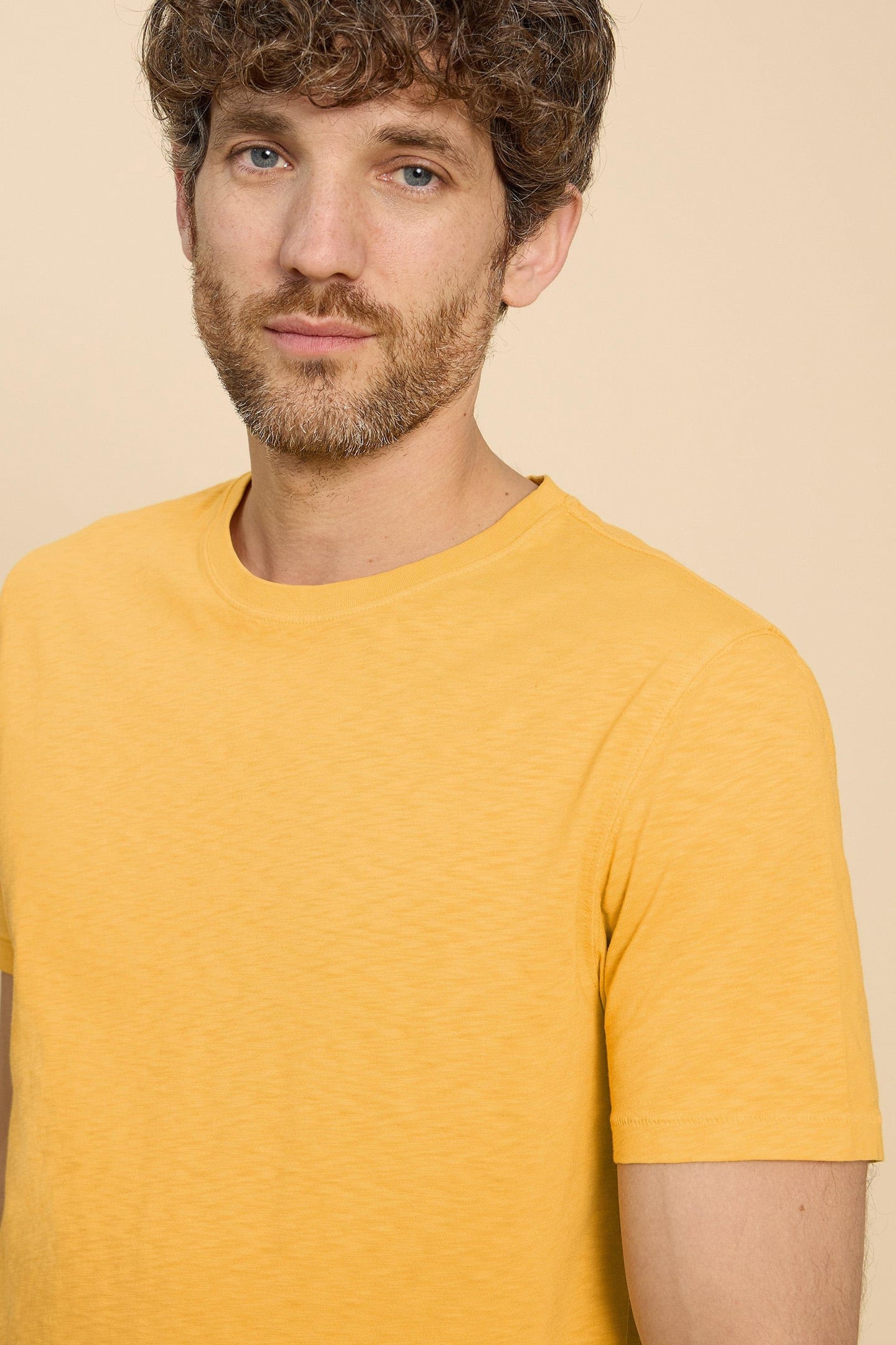 ABERSOCH SHORT SLEEVE TEE DARK YELLOW 7