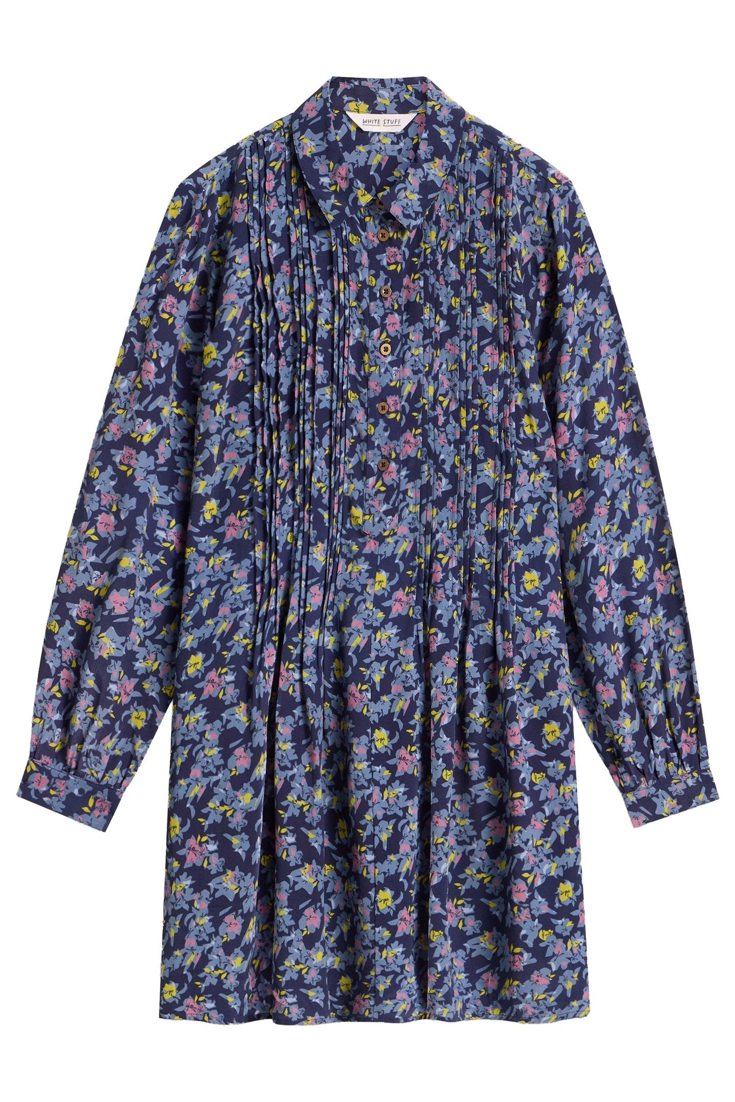 GEORGIE SHIRT TUNIC NAVY MULTI 2