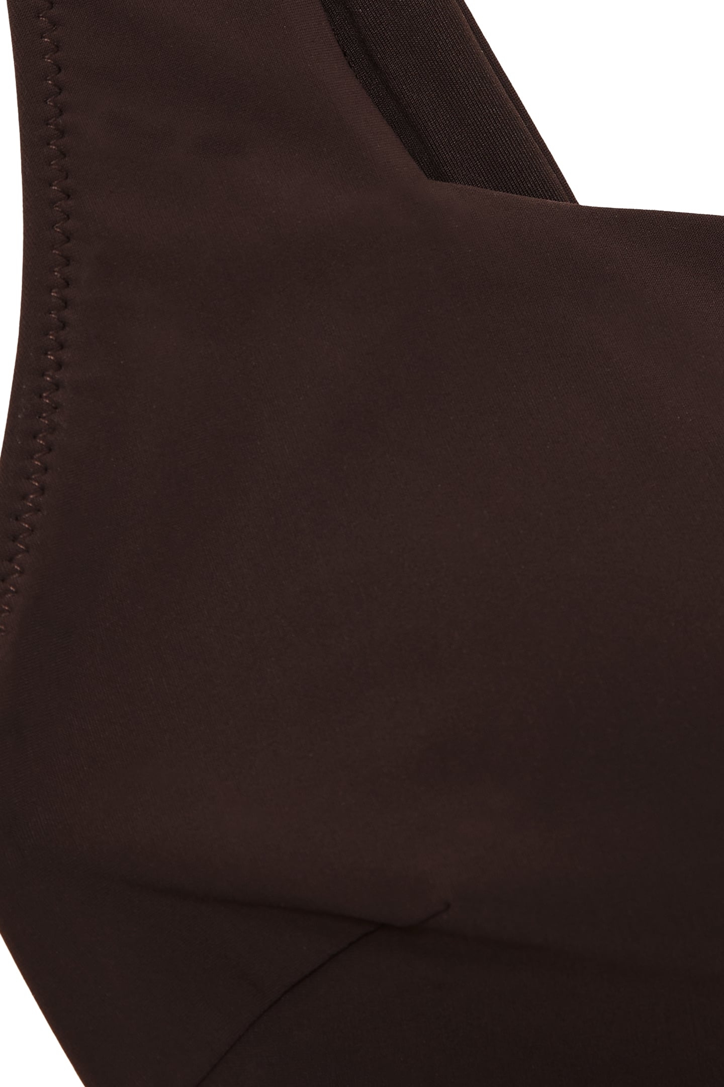 WIDE STRAP V FRONT BIKNI TOP MOCHA 6