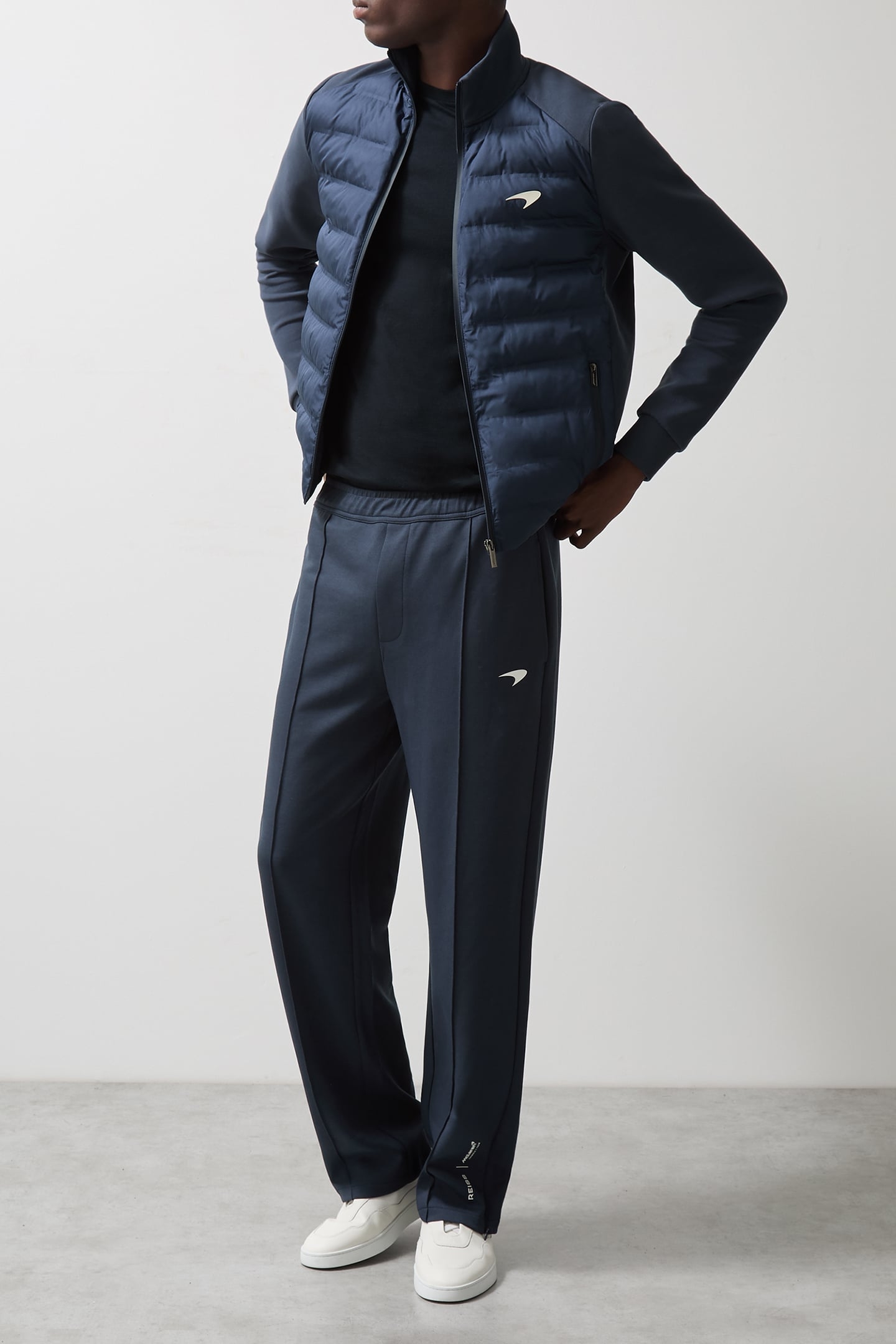 JERSEY INTERLOCK SPEEDMARK ZIP CUFF JOGGER AIRFORCE BLUE 3