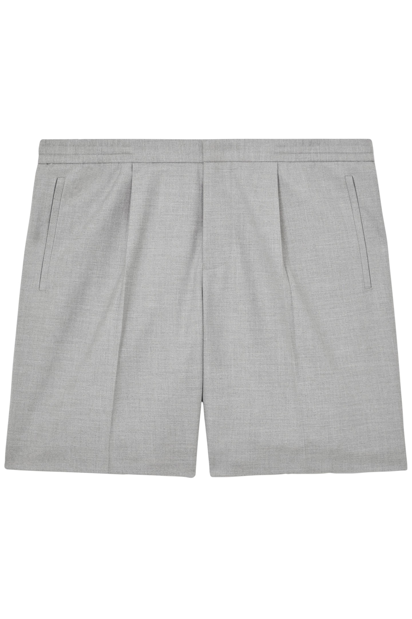 RELAXED DRAWSTRING SHORTS SOFT GREY 4