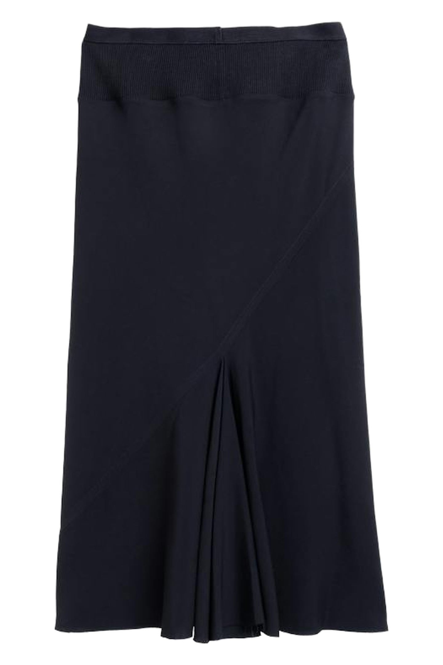 RICK OWENS – KNEE BIAS SKIRT BLACK 2