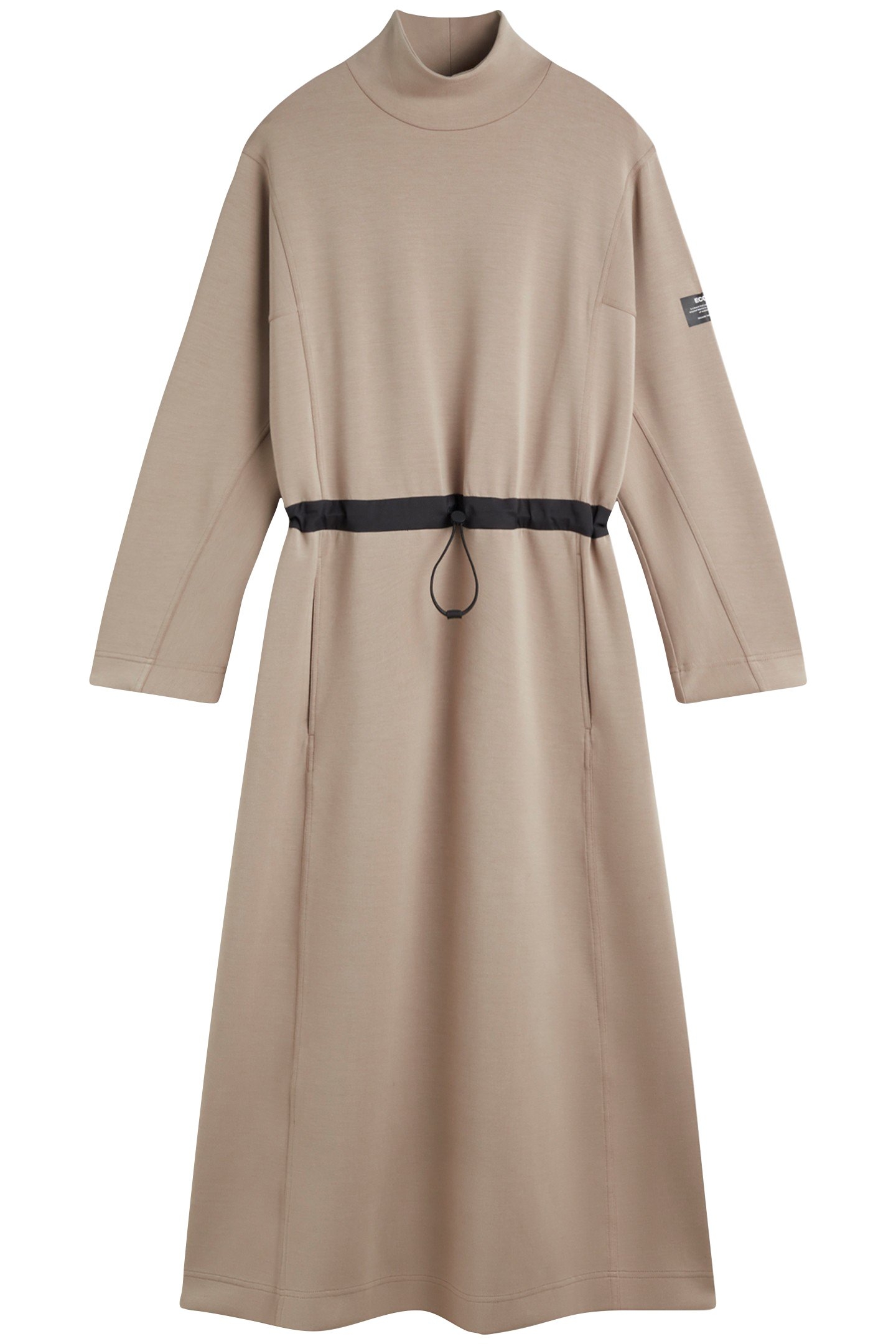 ZAFIROALF DRESS DARK SAND 4