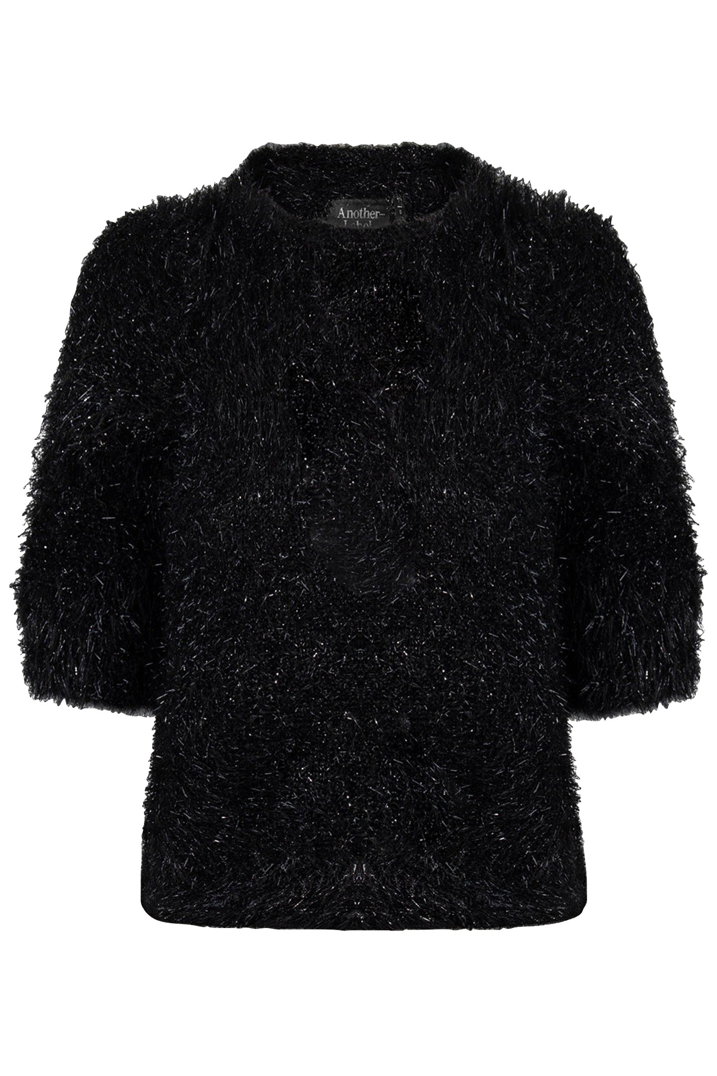 JACKY KNITTED PULL SHORT SLEEVE BLACK 2