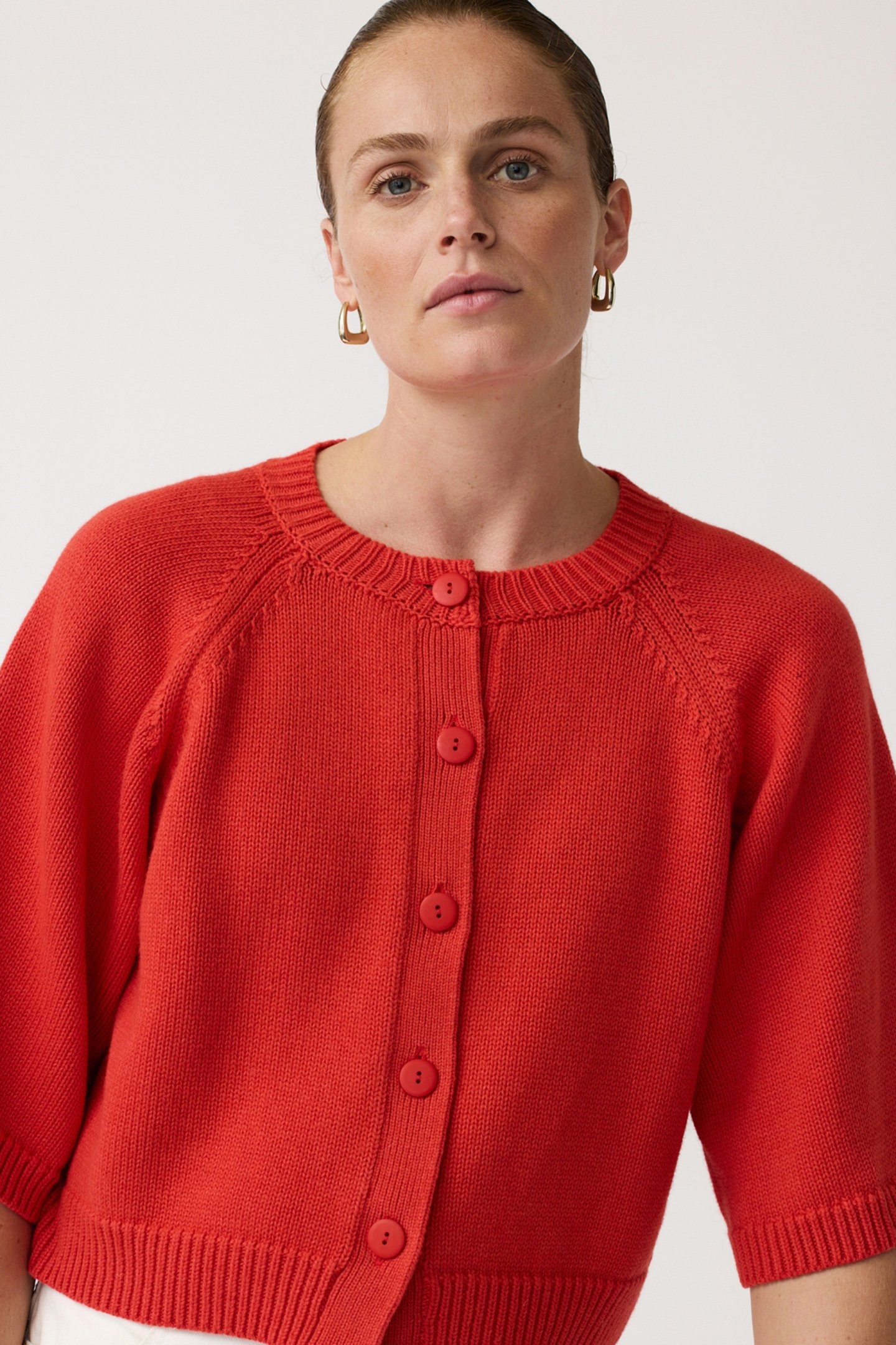 MIMOSA CARDIGAN RED 3