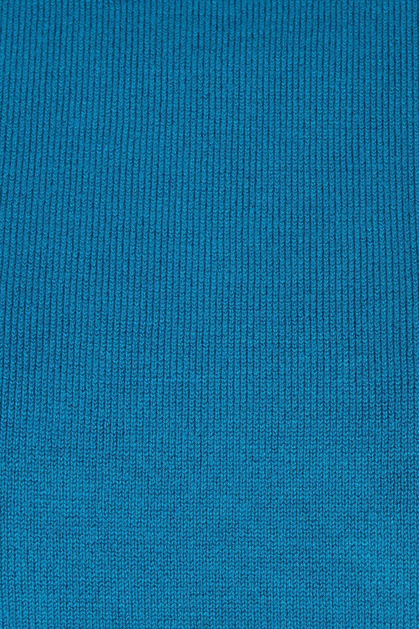 SWEATER BOXY BASIC KNIT PETROL 5