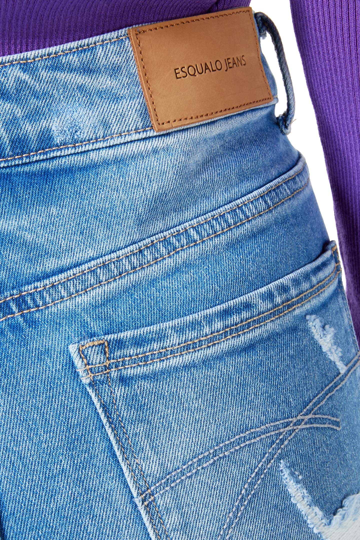 TROUSERS VINTAGE HIGH WAIST JEANS BLUE 6