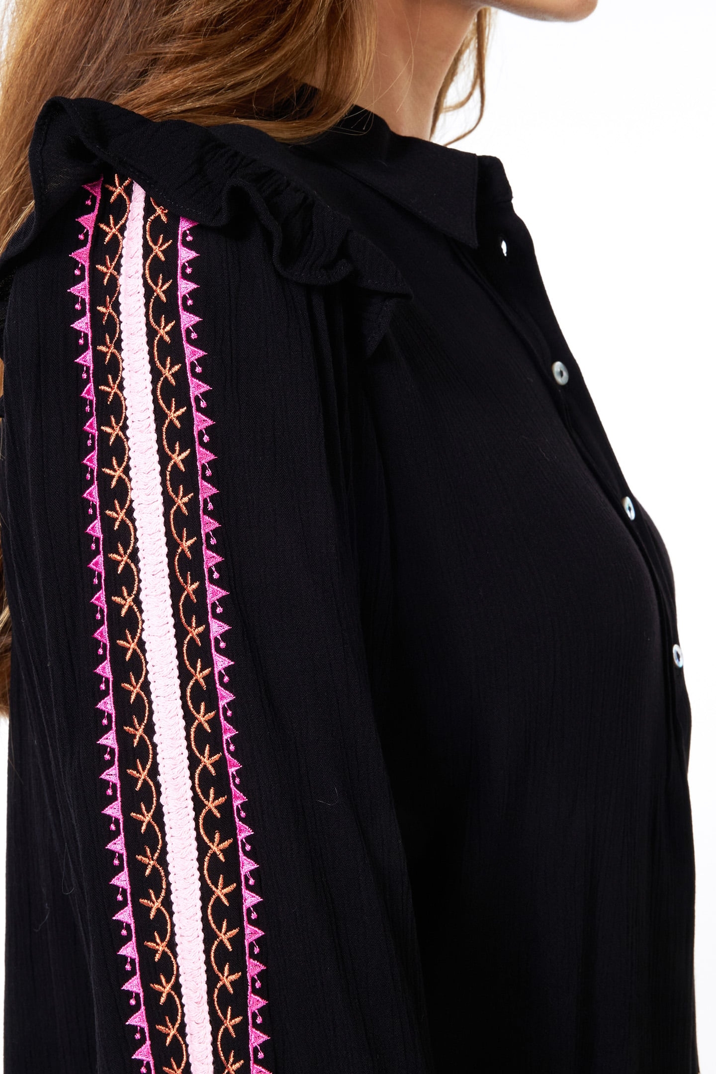 BLOUSE EMBROIDERY BLACK 7