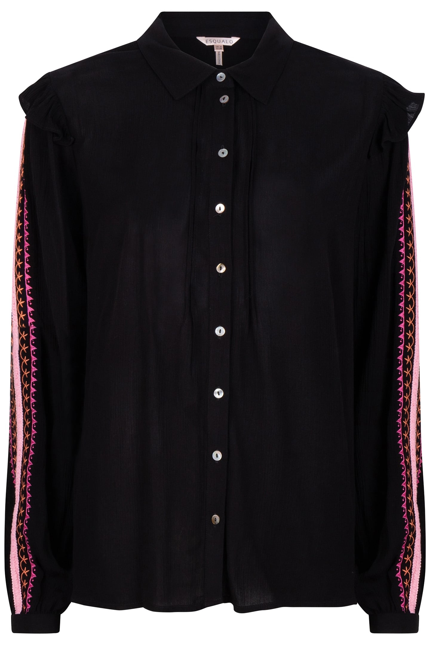 BLOUSE EMBROIDERY BLACK 5