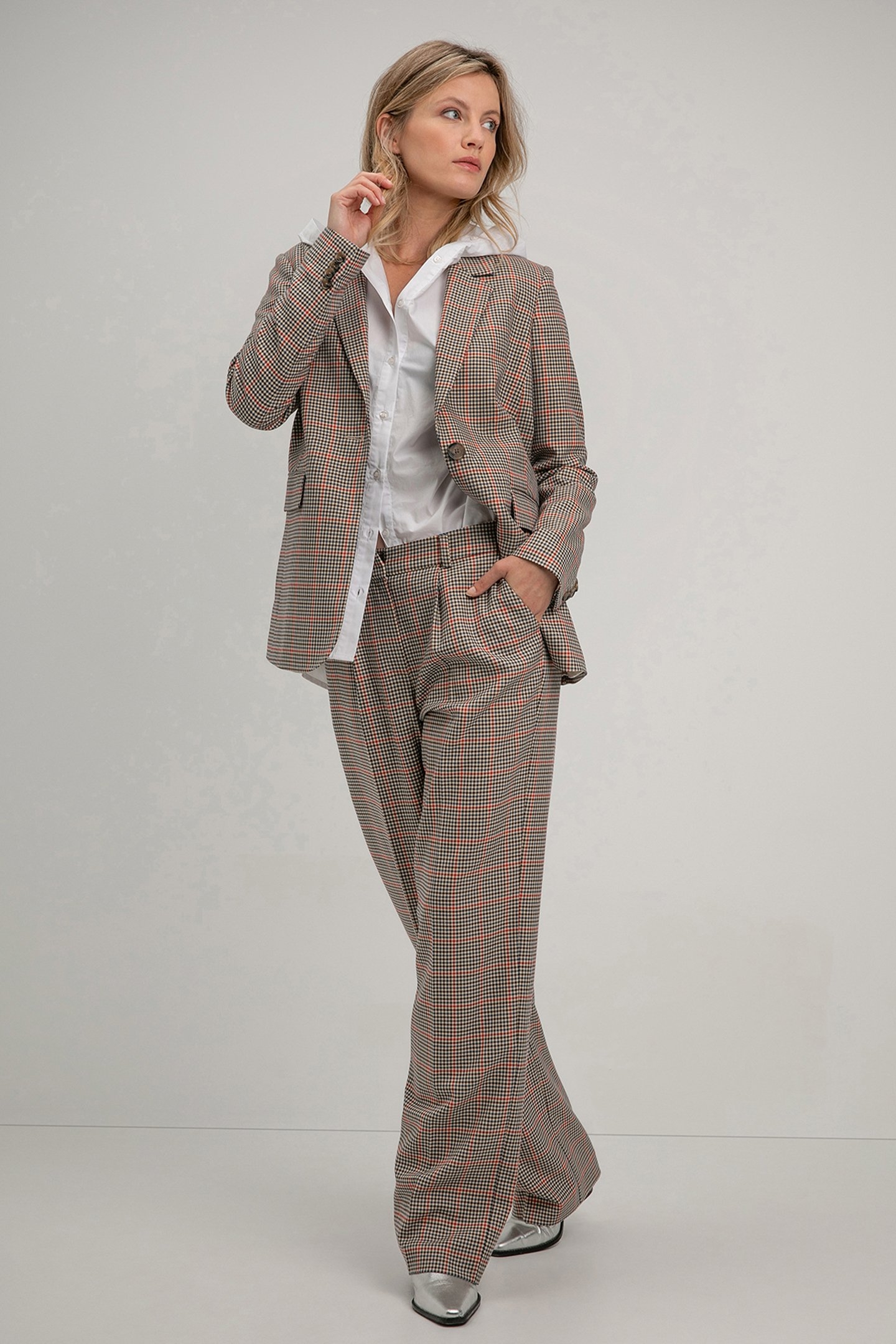 SCOTT PANTS SAND CHECK 3