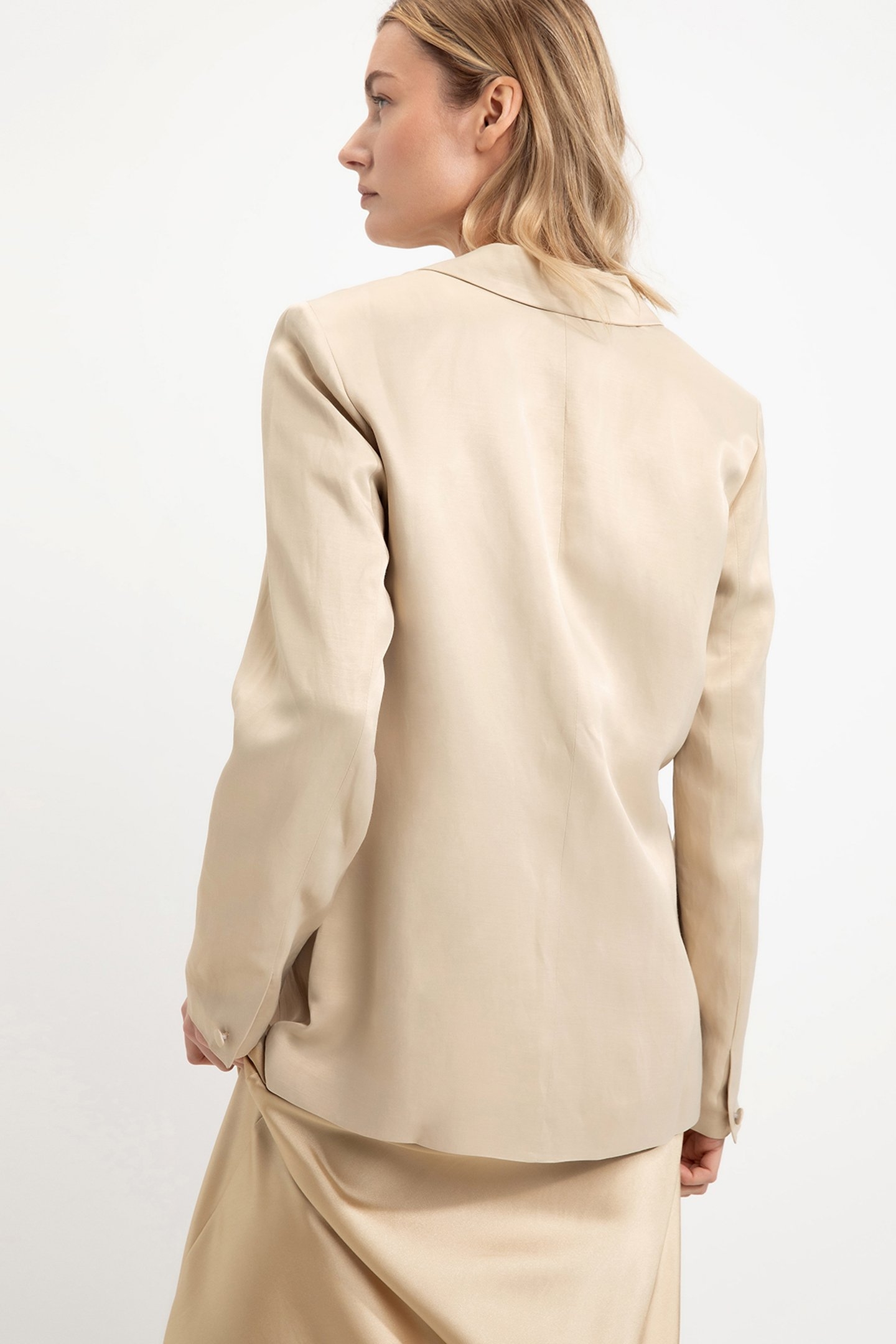 DONNA BLAZER LIGHT KHAKI 2
