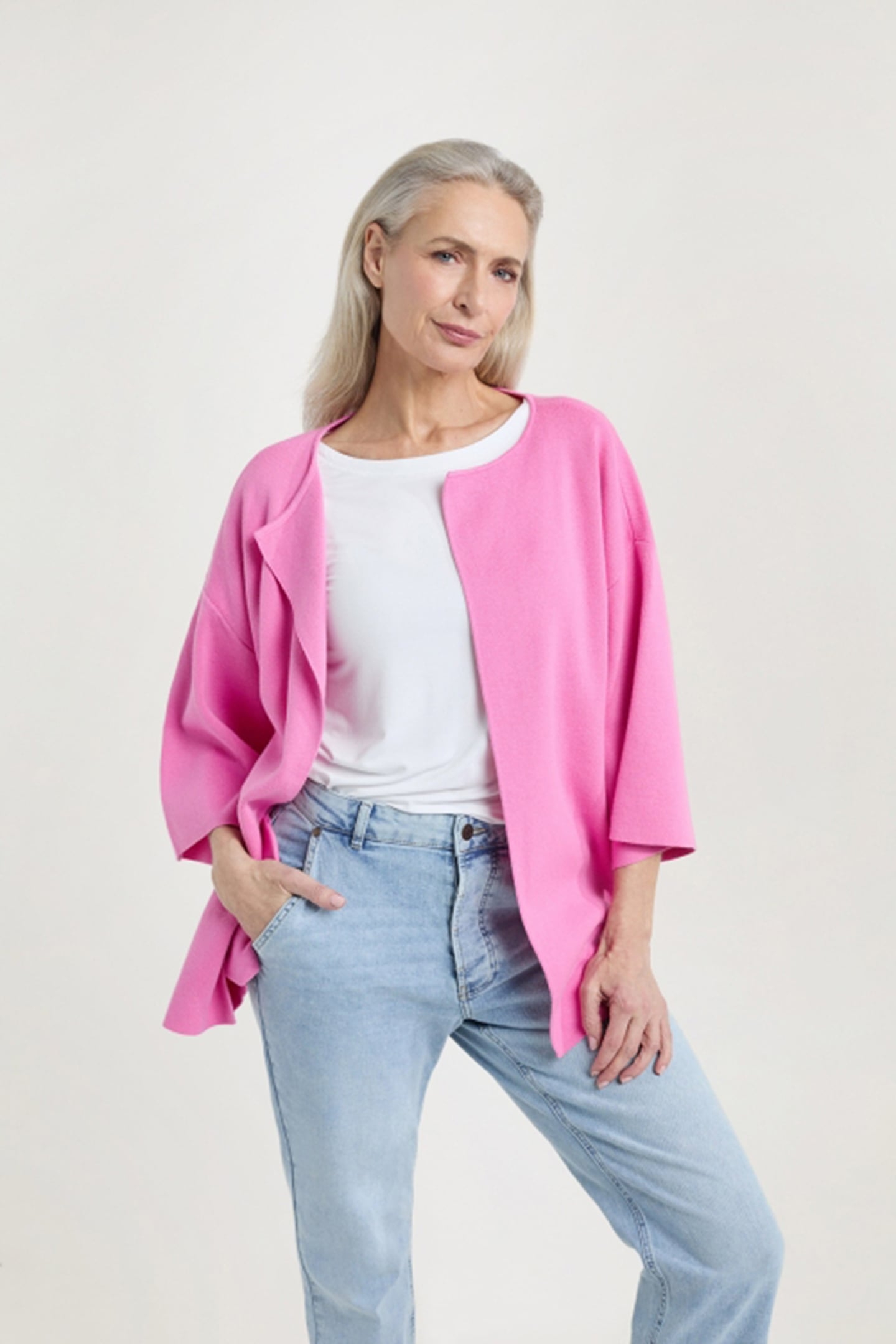 JASMIJN CARDIGAN FUCHSIA 1