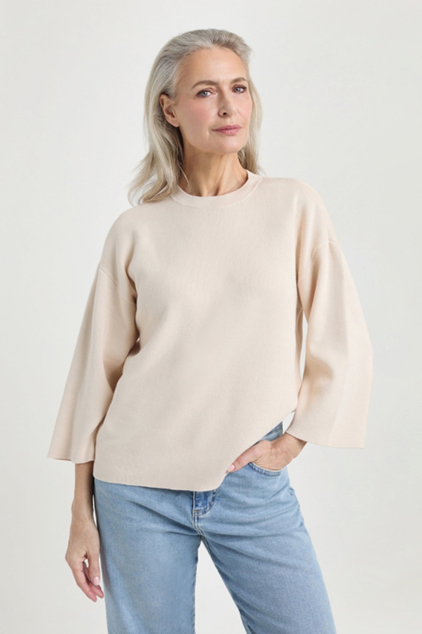 JAMES SWEATER SAND 1