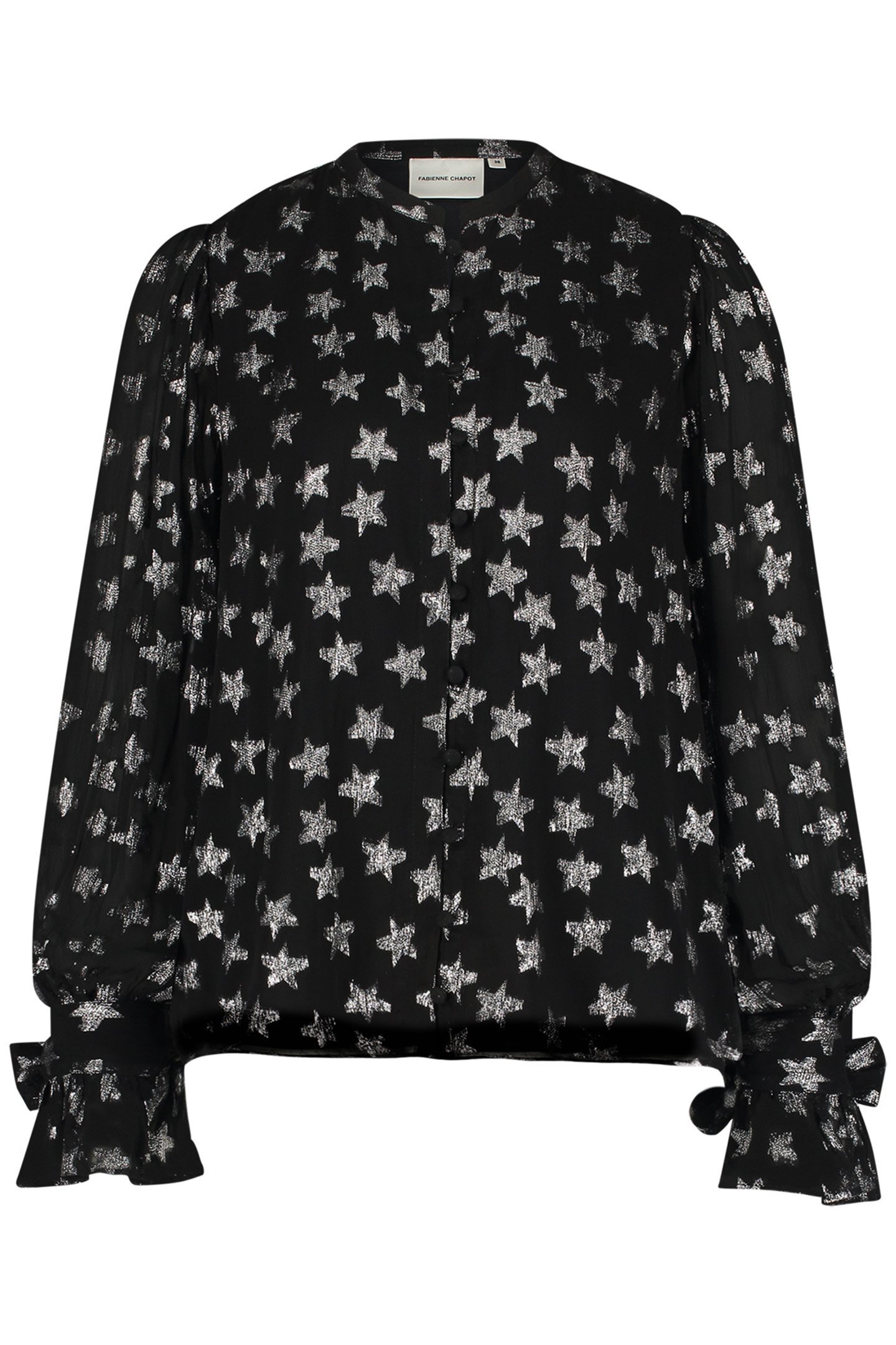 KYLIE BLOUSE BLACK/SILVER 3