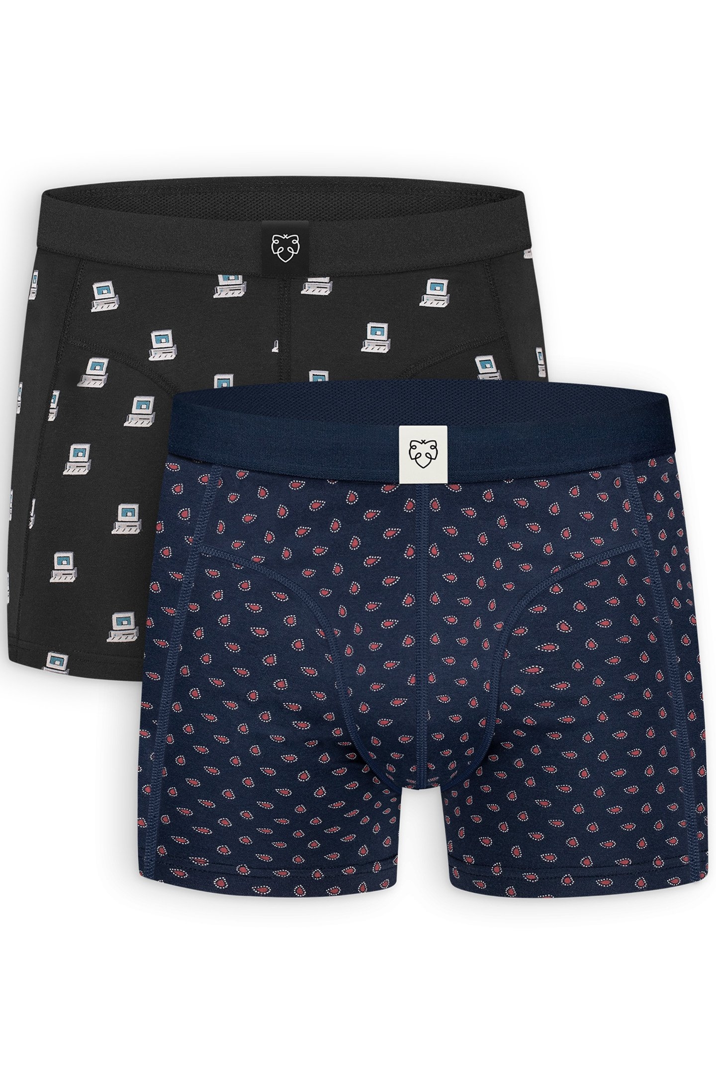 A-DAM 2-PACK BOXERBRIEF MULTICOLOR 1