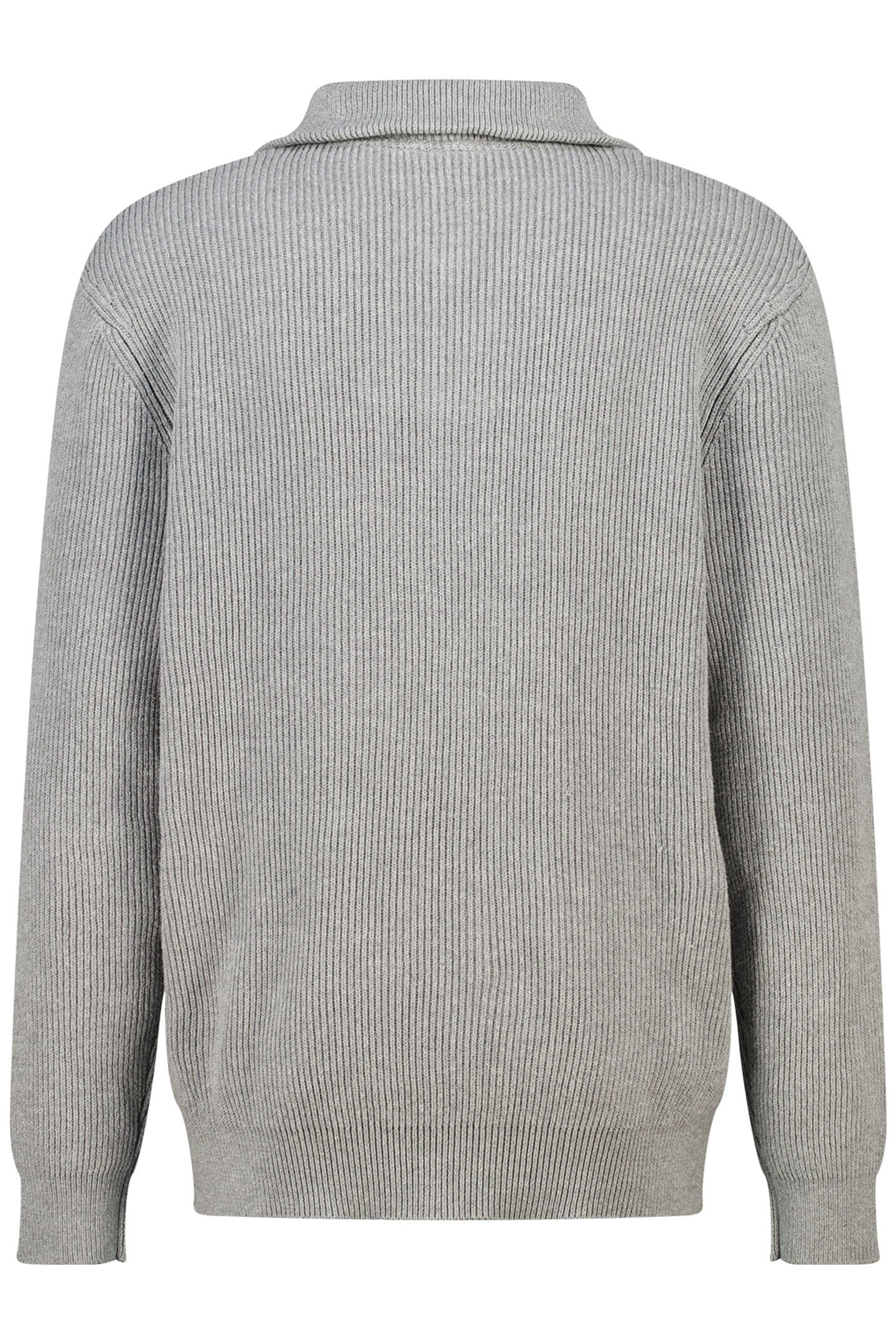 KENT HALFZIP DARK GREY MELANGE 4