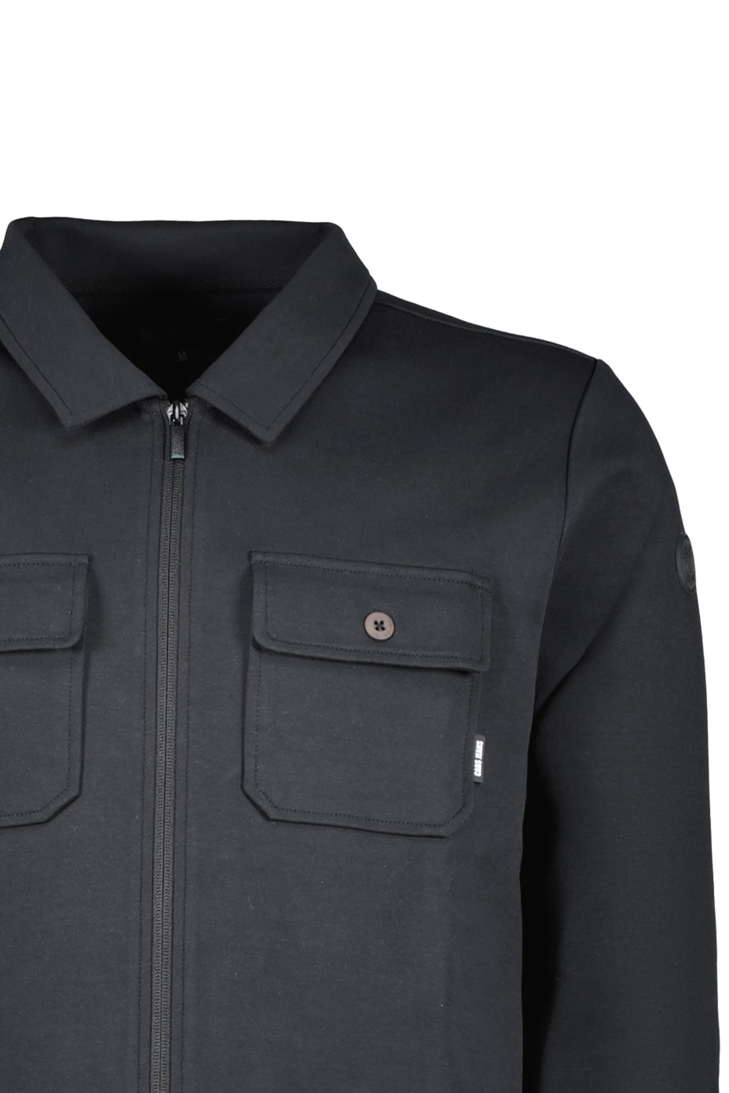 GERALD ZIP VEST BLACK 3