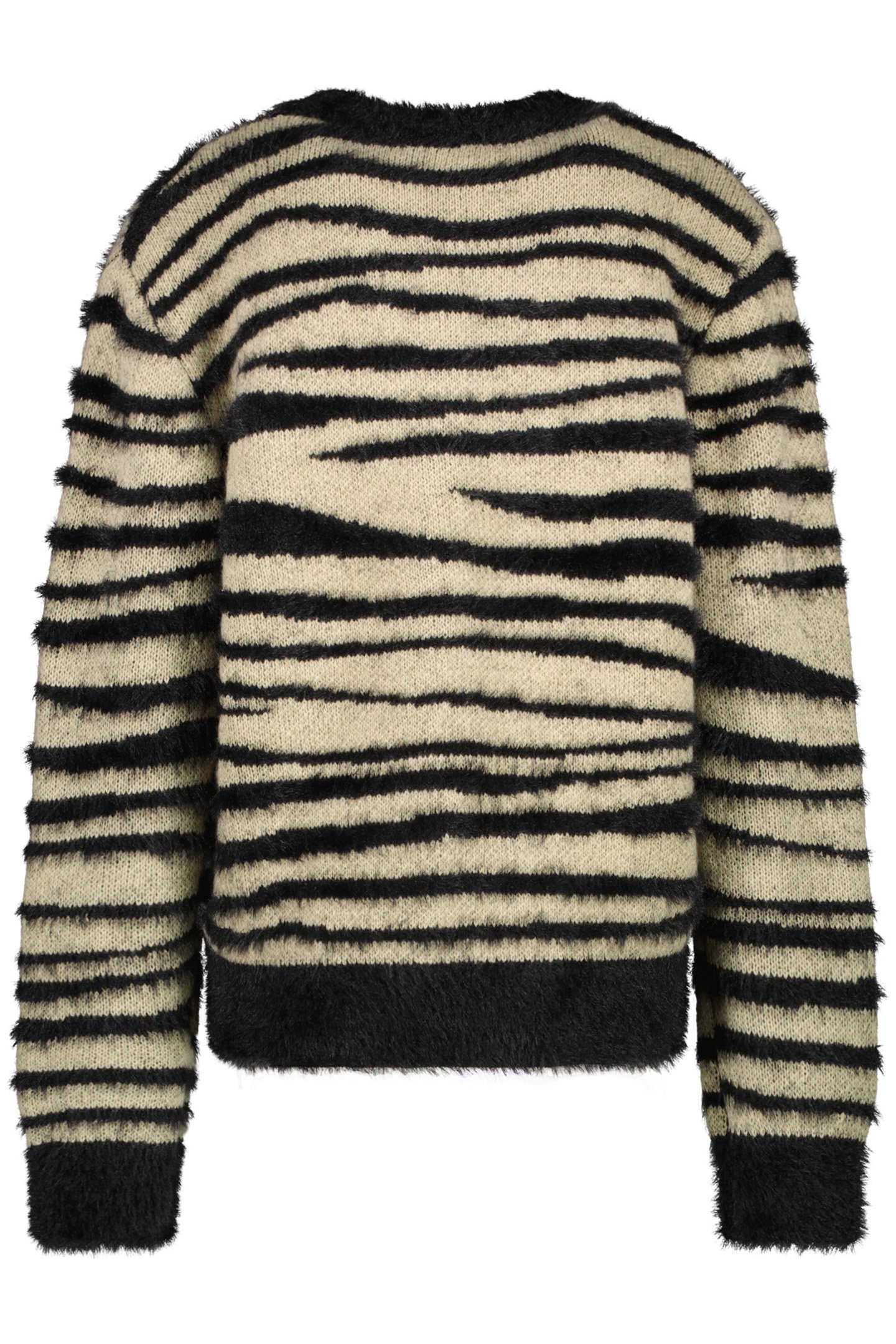 PARCYA KNIT STRIPE BLACK 2