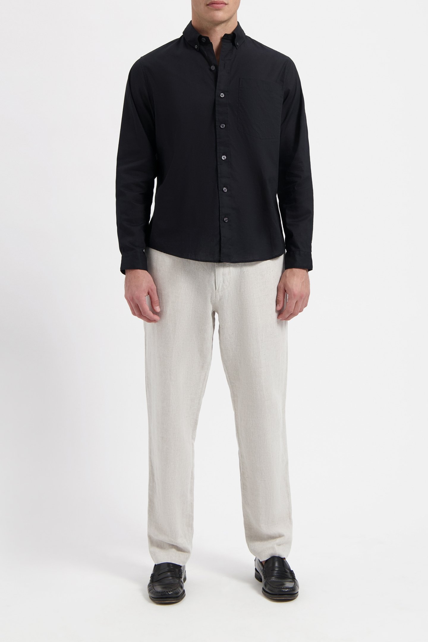 WAL – NOAH SHIRT BLACK 2