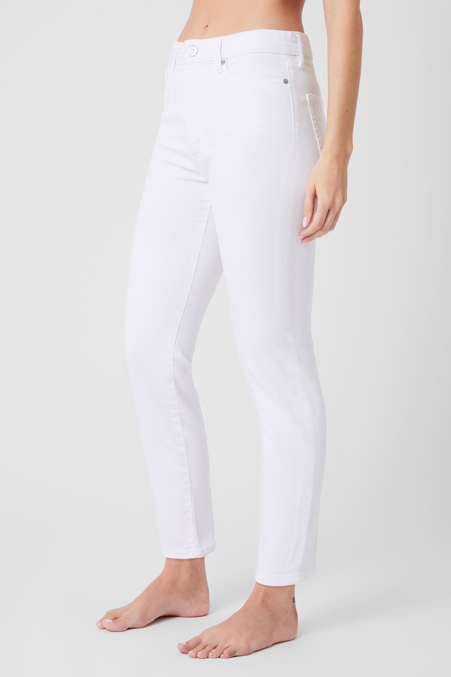 STRETCH ANKLE JEAN WHITE 3