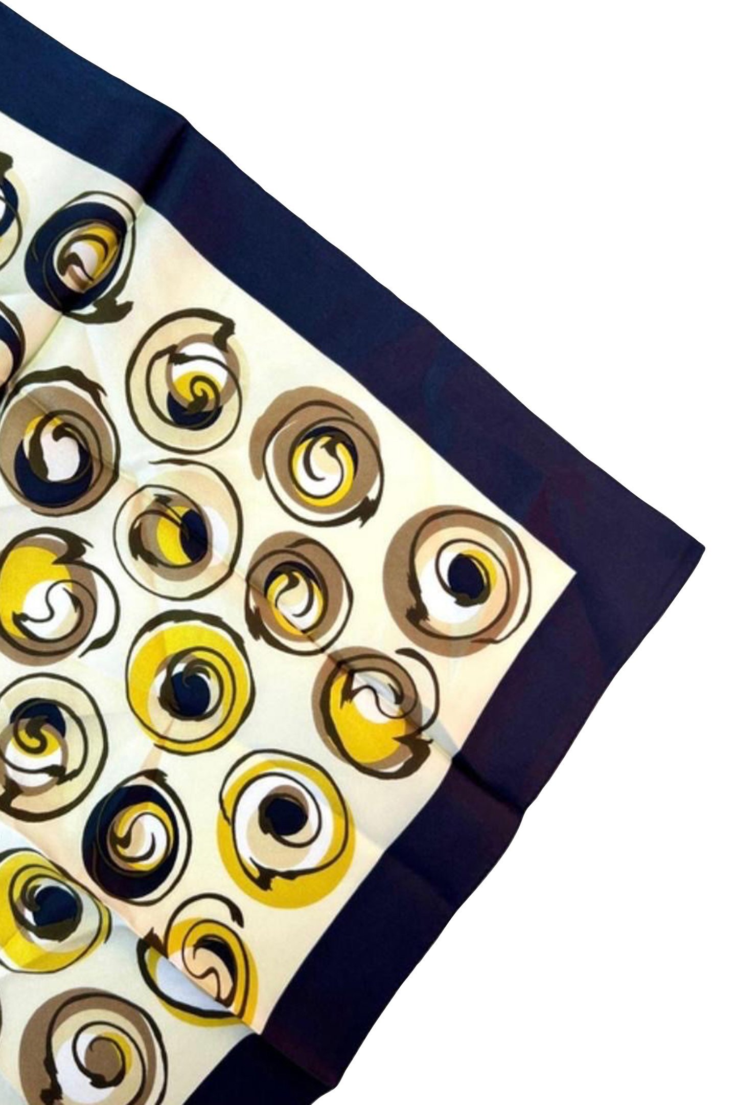 SCARF BURANO SMALL 498 BLACK/YELLOW 3