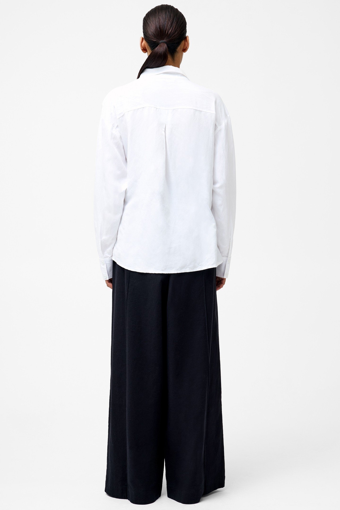 AURI LINEN CLASP SHIRT LINEN WHITE 3