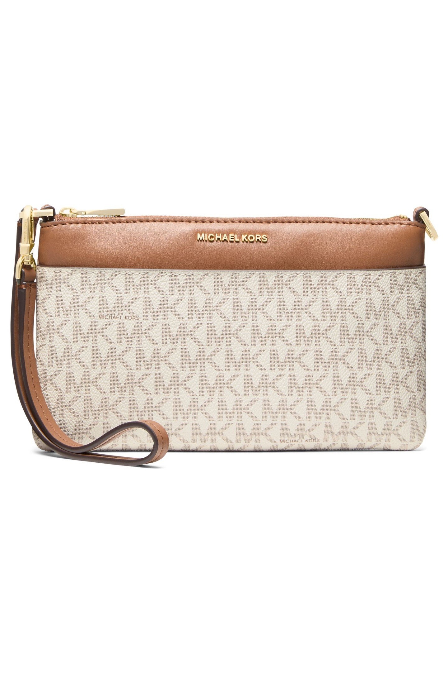 MEDIUM WRISTLET VANILLA/ACORN 1