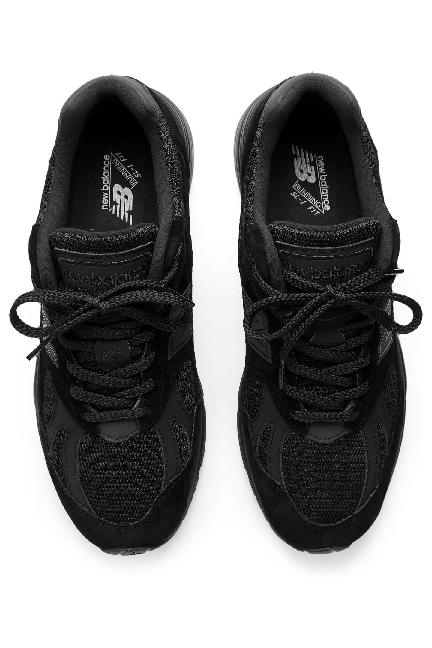 UNISEX MADE IN UK 991V2 BLACK 8