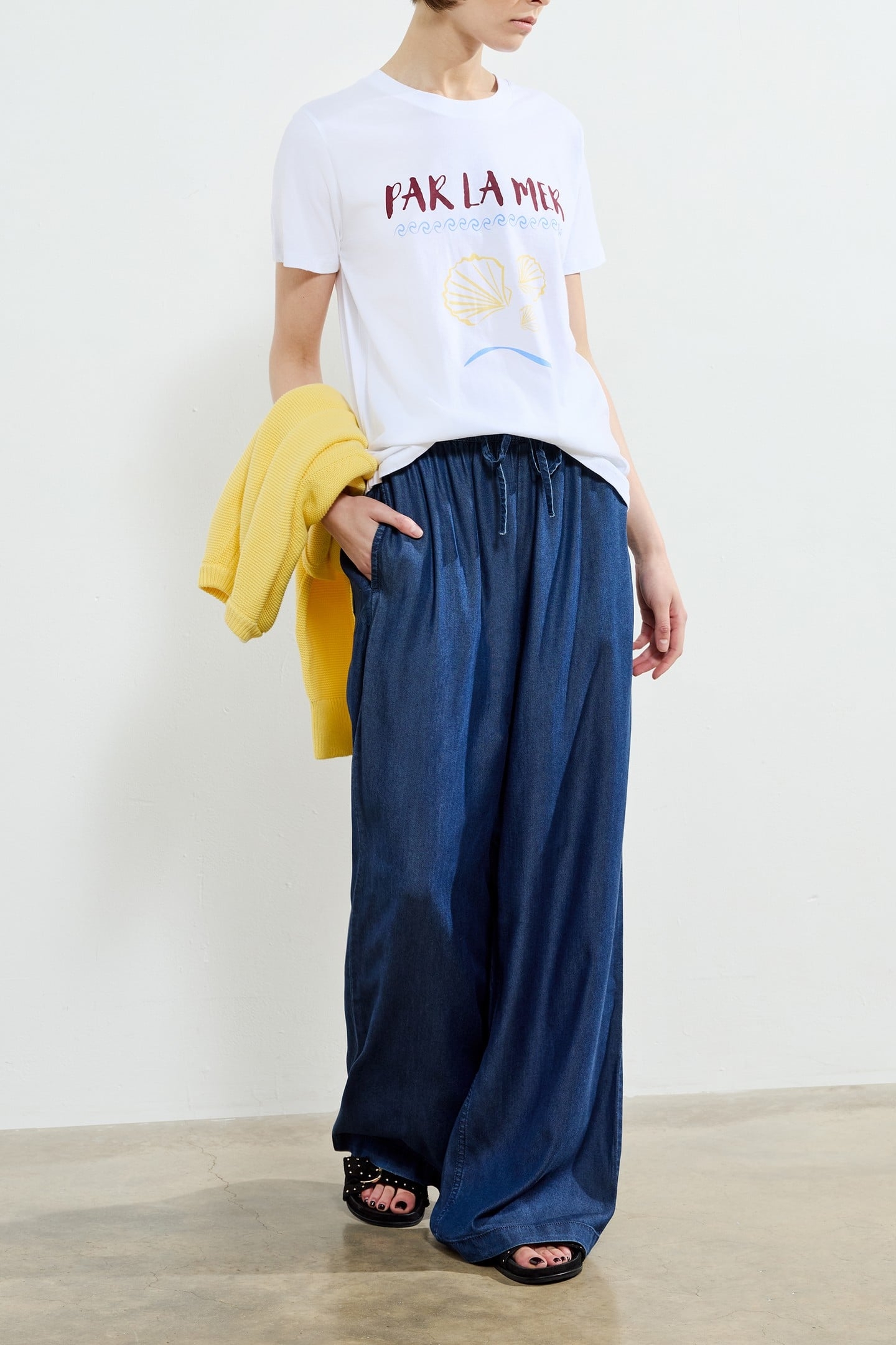 PAR LE MER TEE LINEN WHITE 1