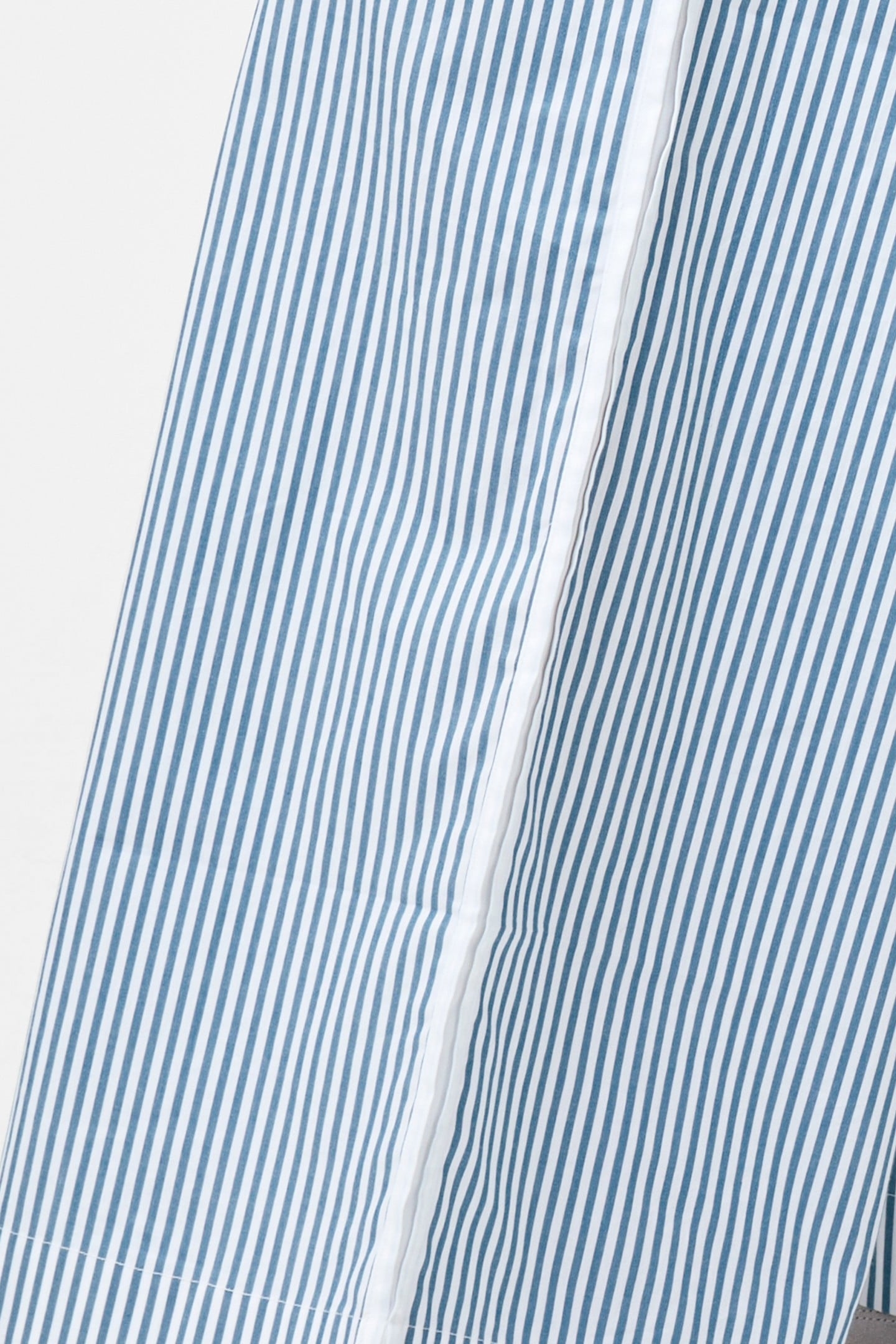 CAMBRIA COTTON STRIPED TROUSER LINEN WHITE/BLUE 4