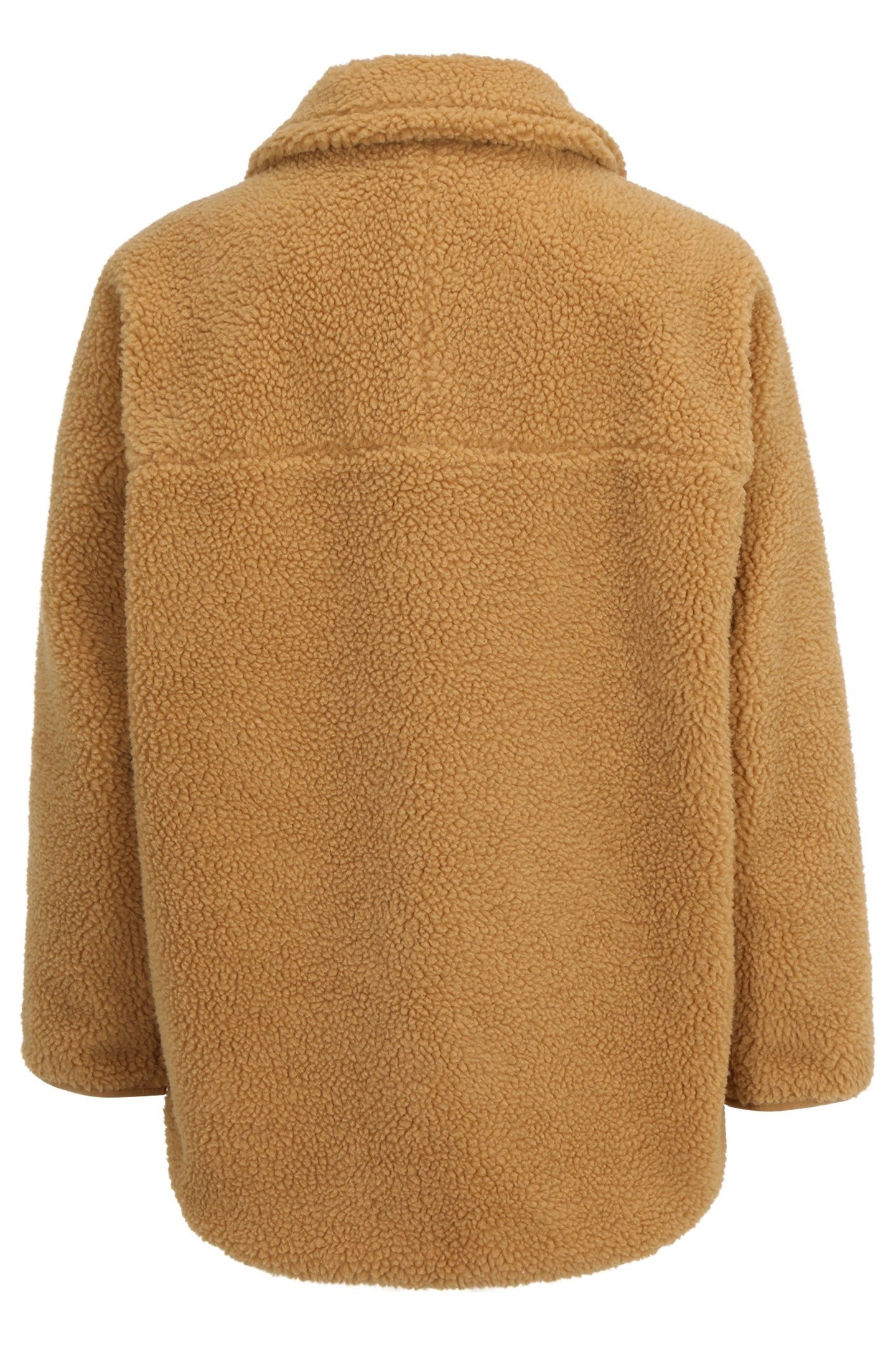 BOROVANY SHERPA JACKET ICED COFFEE 4