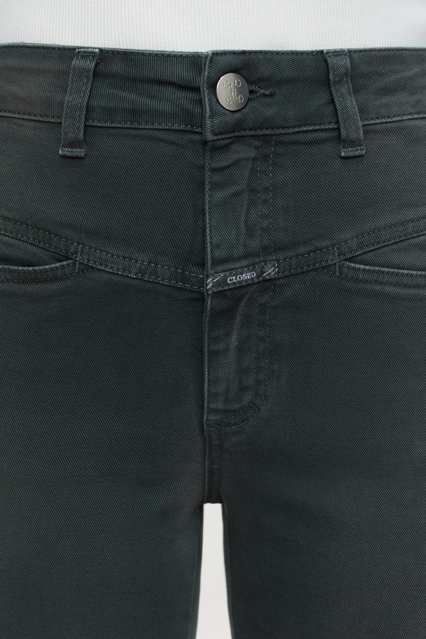 PEDAL PUSHER JEANS SABBIA BEIGE 2