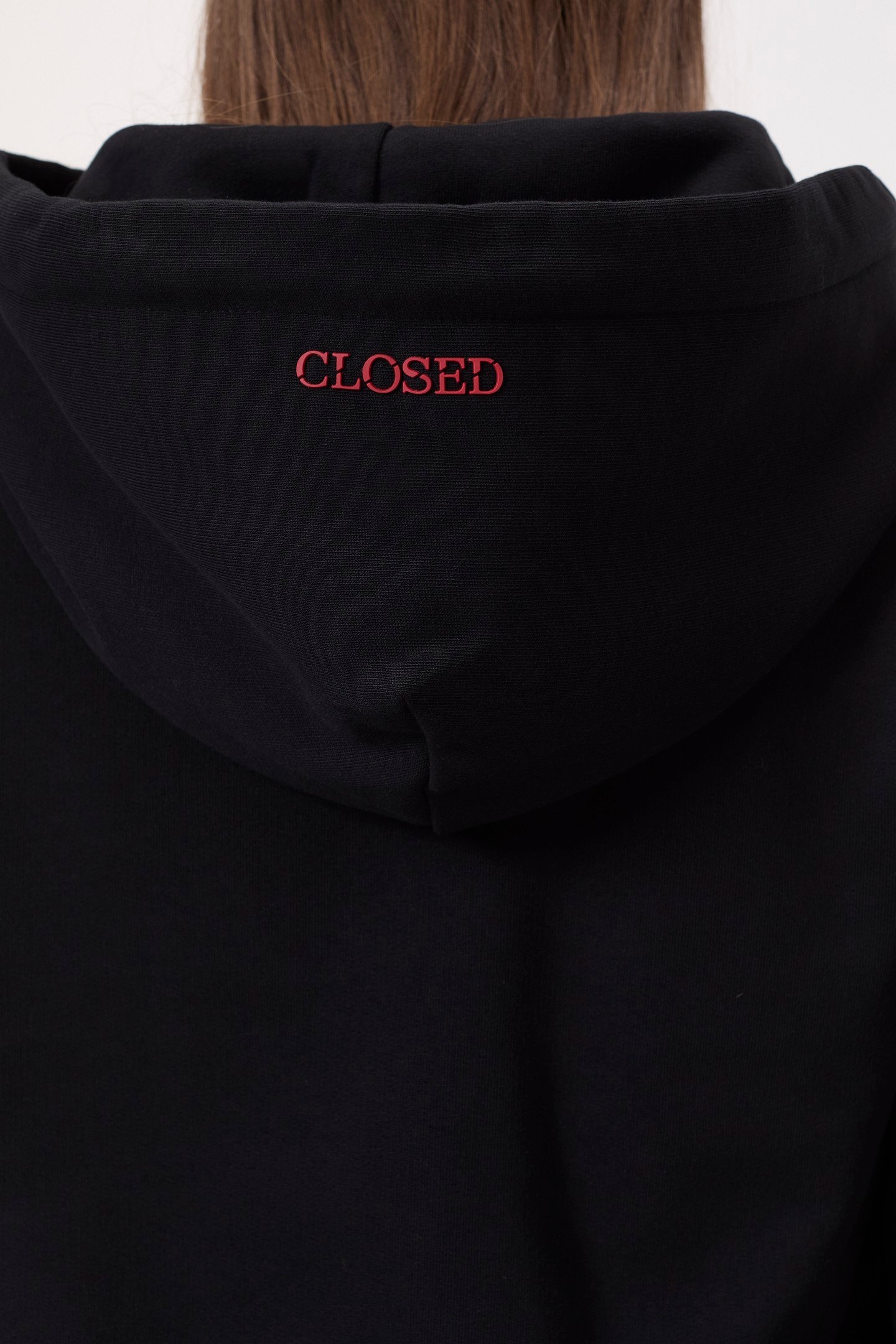 CROPPED HOODIE T-SHIRTS BLACK 4