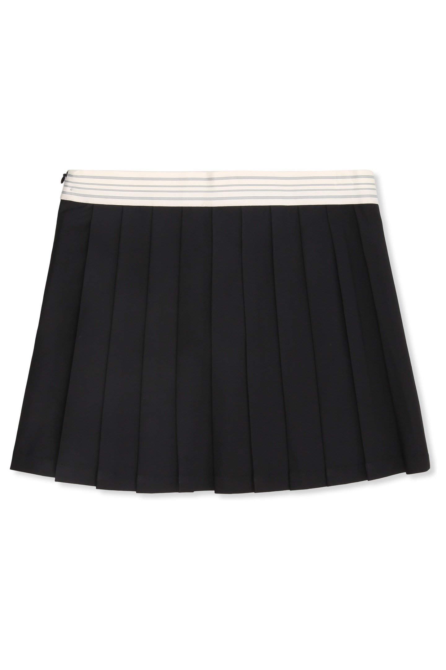 BELLAGIO LOW WAIST PLEATED SKIRT BLACK 4