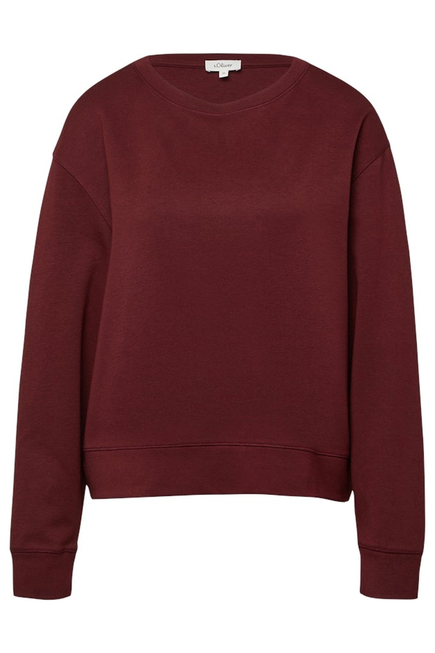 S.OLIVER SWEATSHIRTS BURGUNDY 1