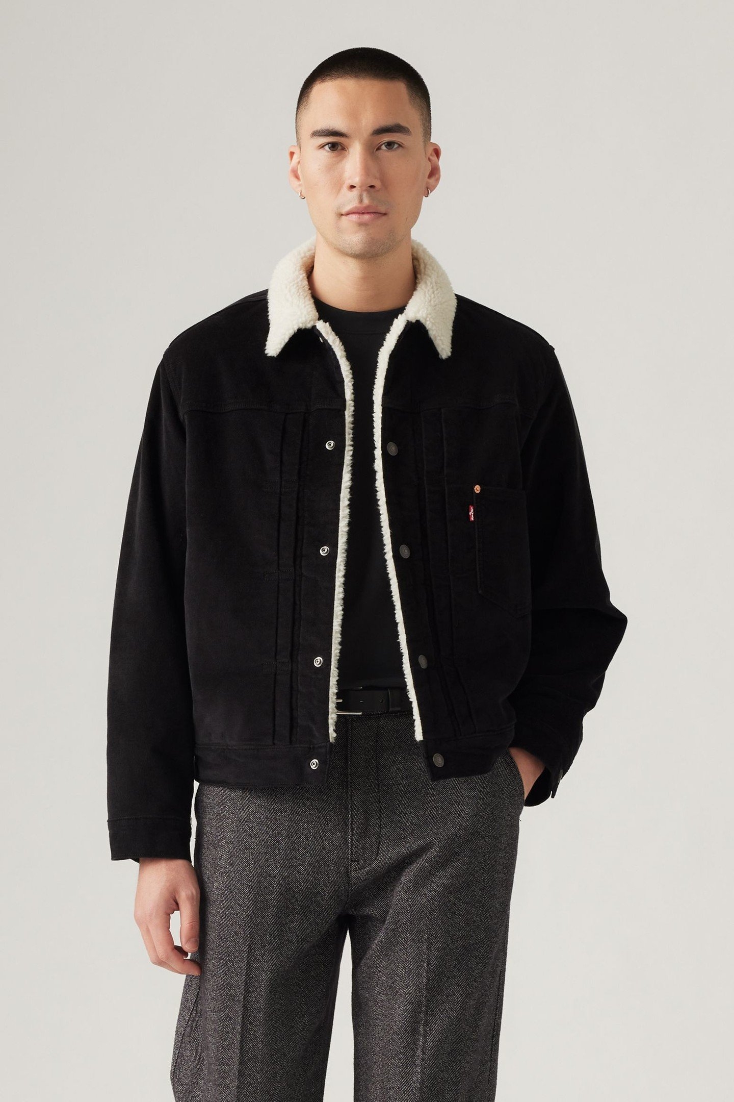 TYPE I SHERPA JACKET BLACK 1