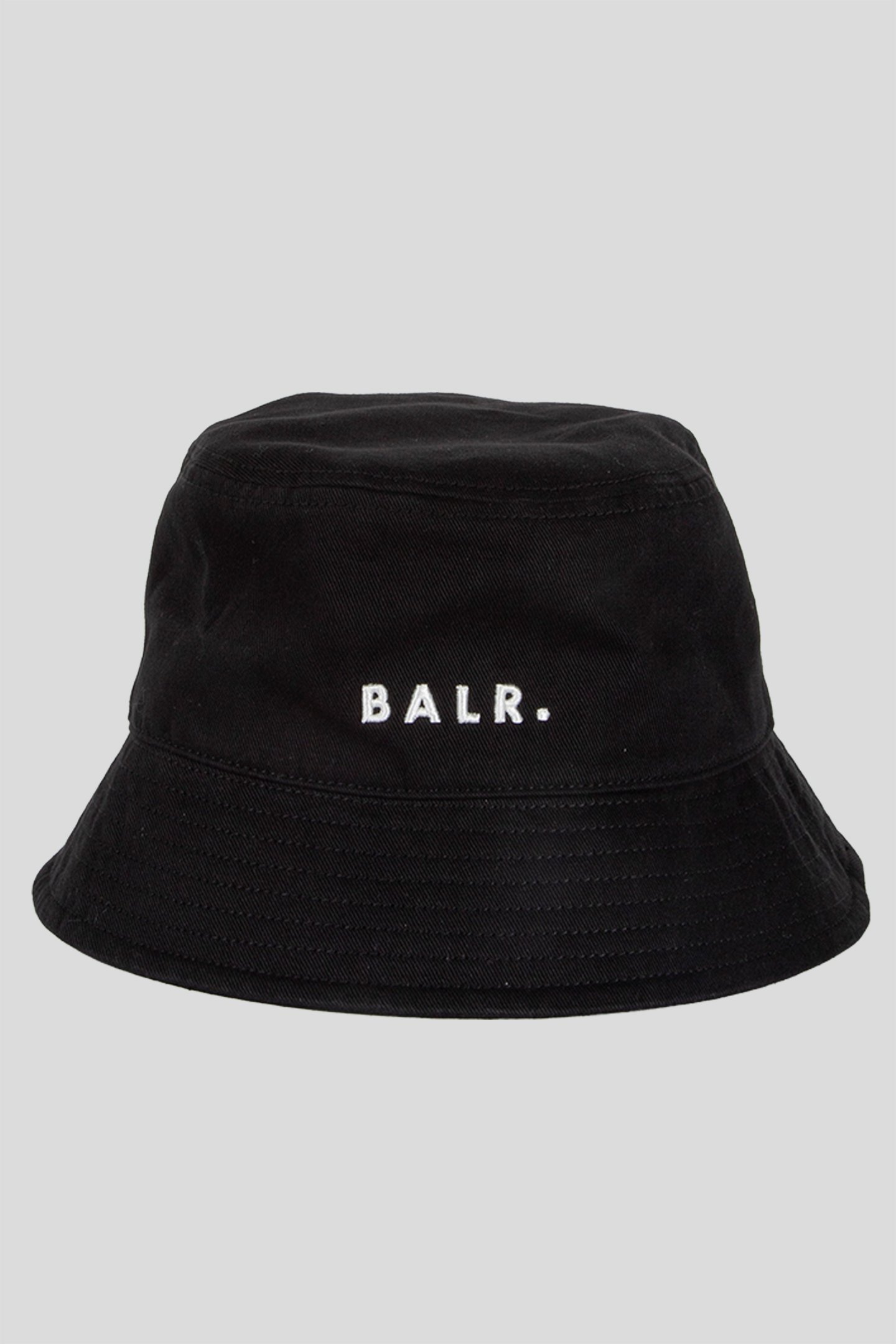 LOGO BUCKET HAT BLACK 1