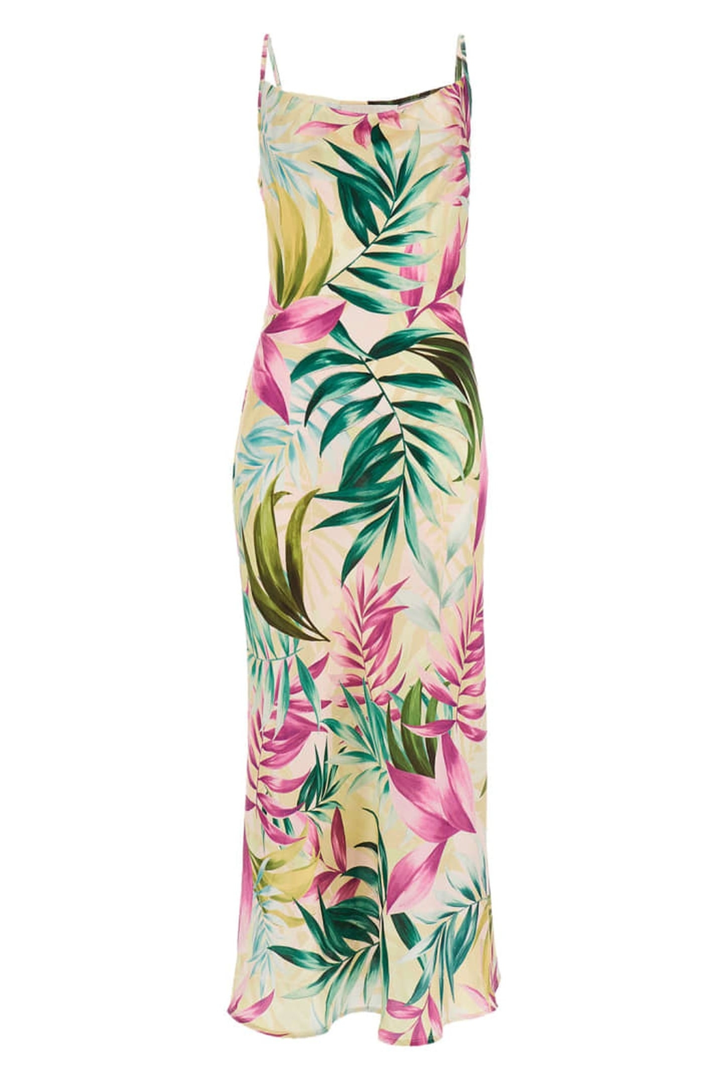 GUESS ECO NEW AKILINA DRESS TROPICAL ESCAPE PRIN 6
