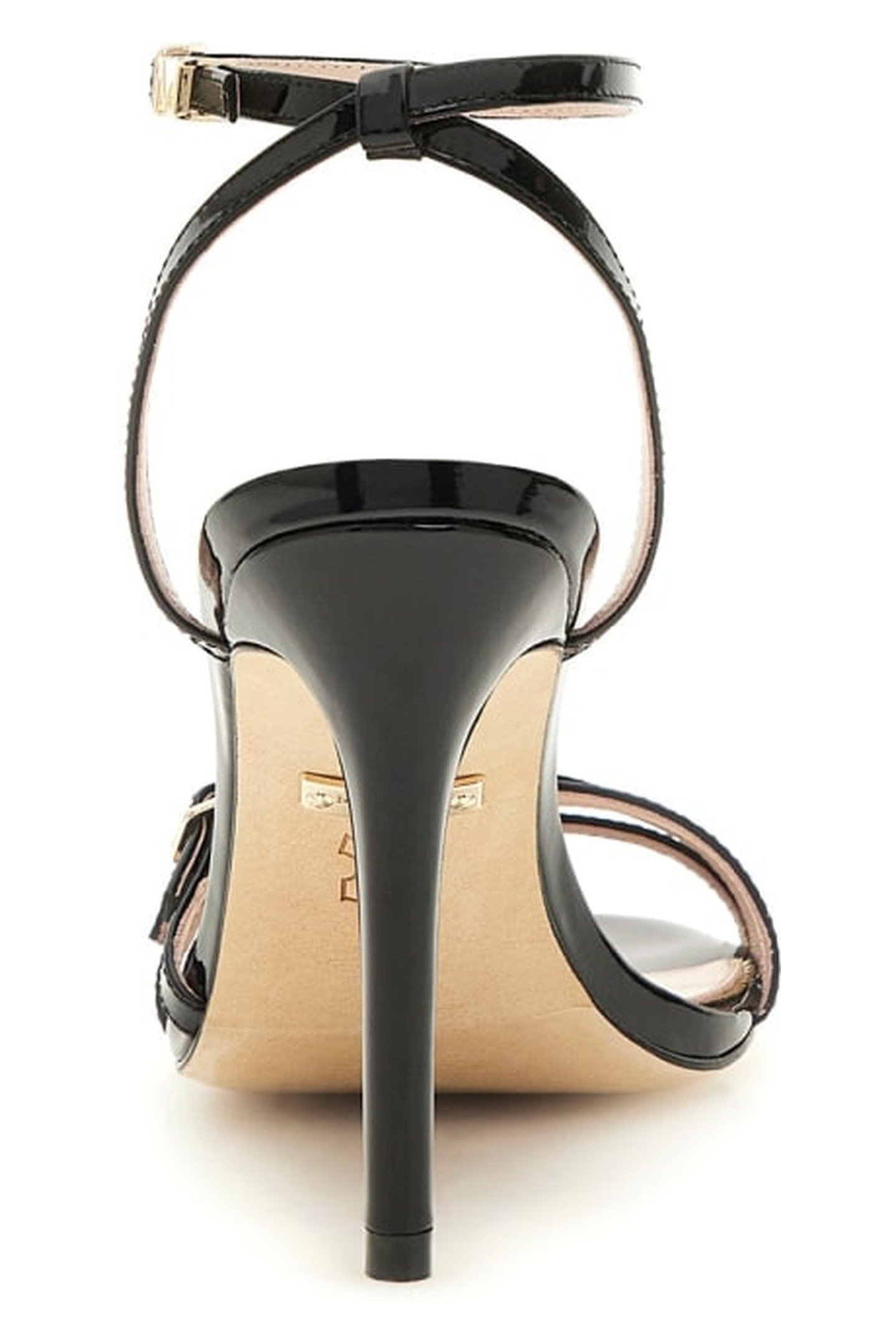 STRAPPY BUCKLE SANDA JET BLACK A996 6